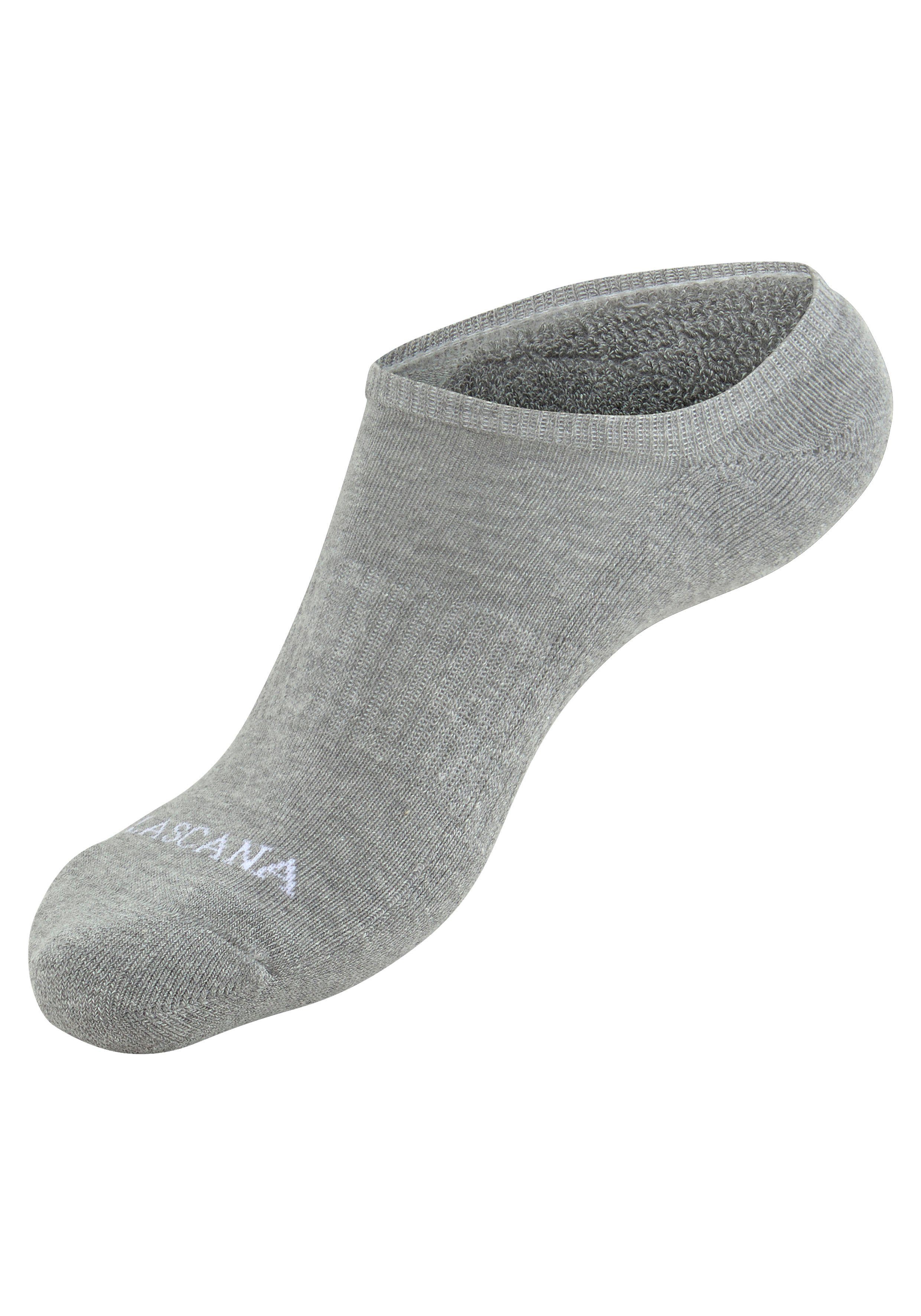 active by Lascana Sneakersokken met voetfrotté (set, 7 paar)