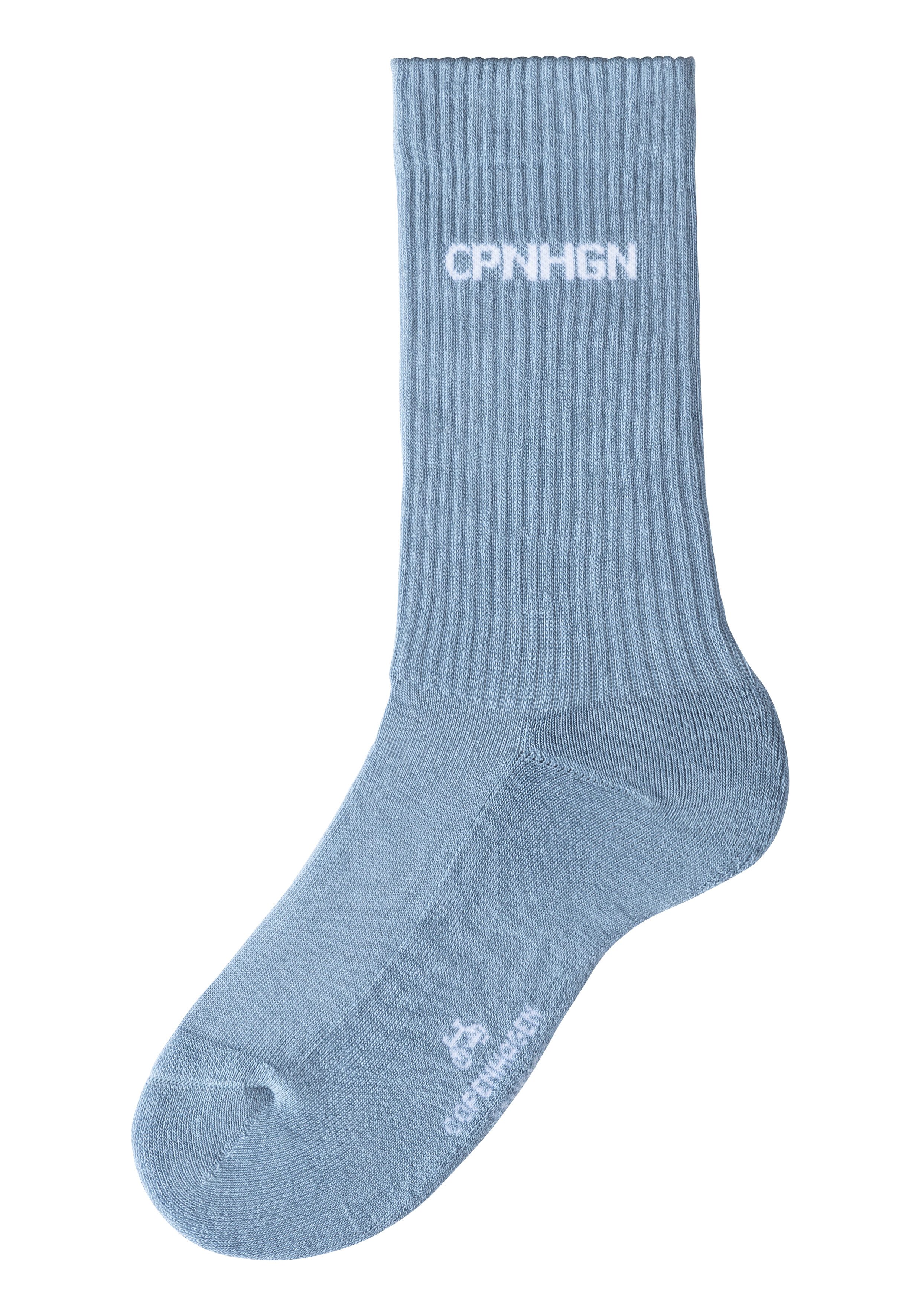 Copenhagen Studios Tennissokken met badstof, halve voet (set, 3 paar)