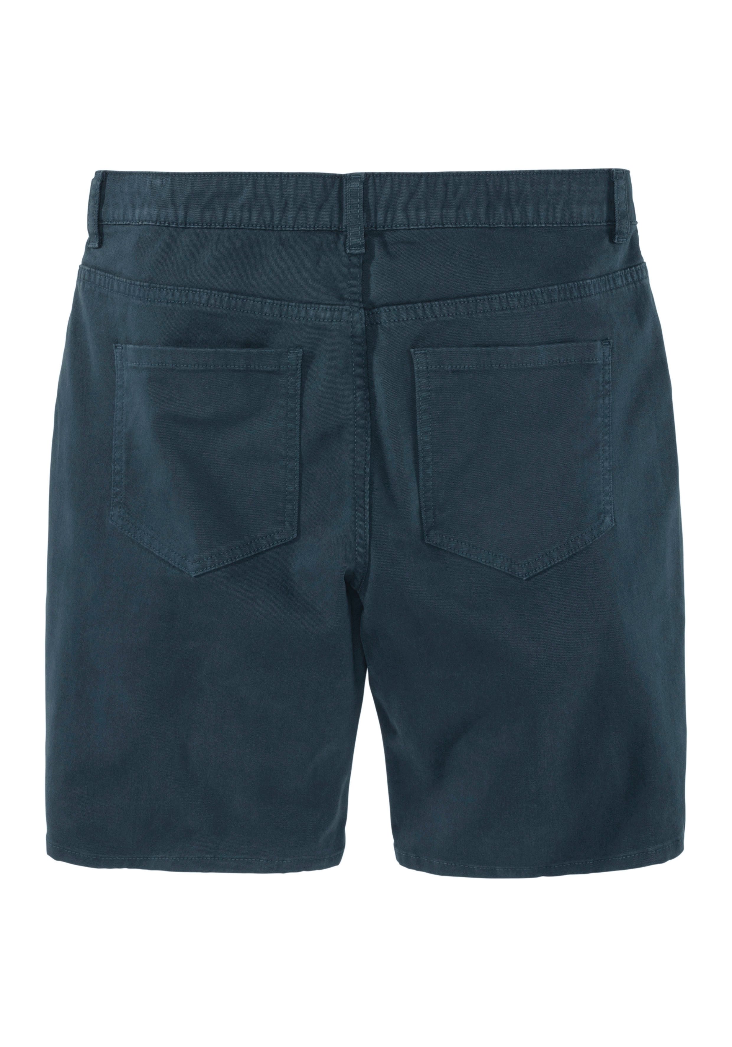John Devin Chino-short Regular fit 5-pocket chino-shorts van elastische katoenkwaliteit