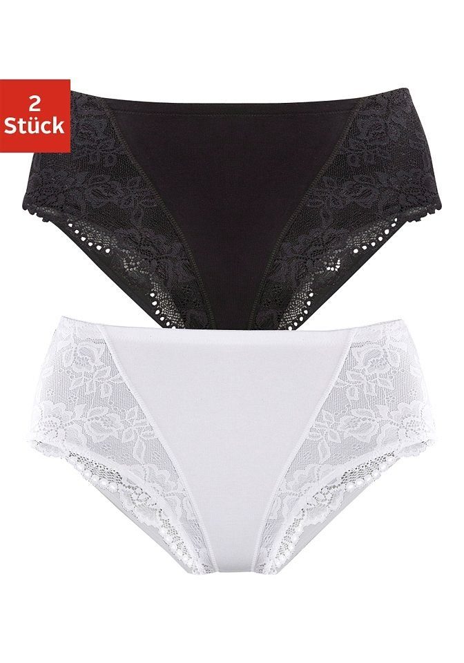 Petite fleur Modellerende slip Bodyforming slip van elastische katoen (2 stuks, Set van 2)