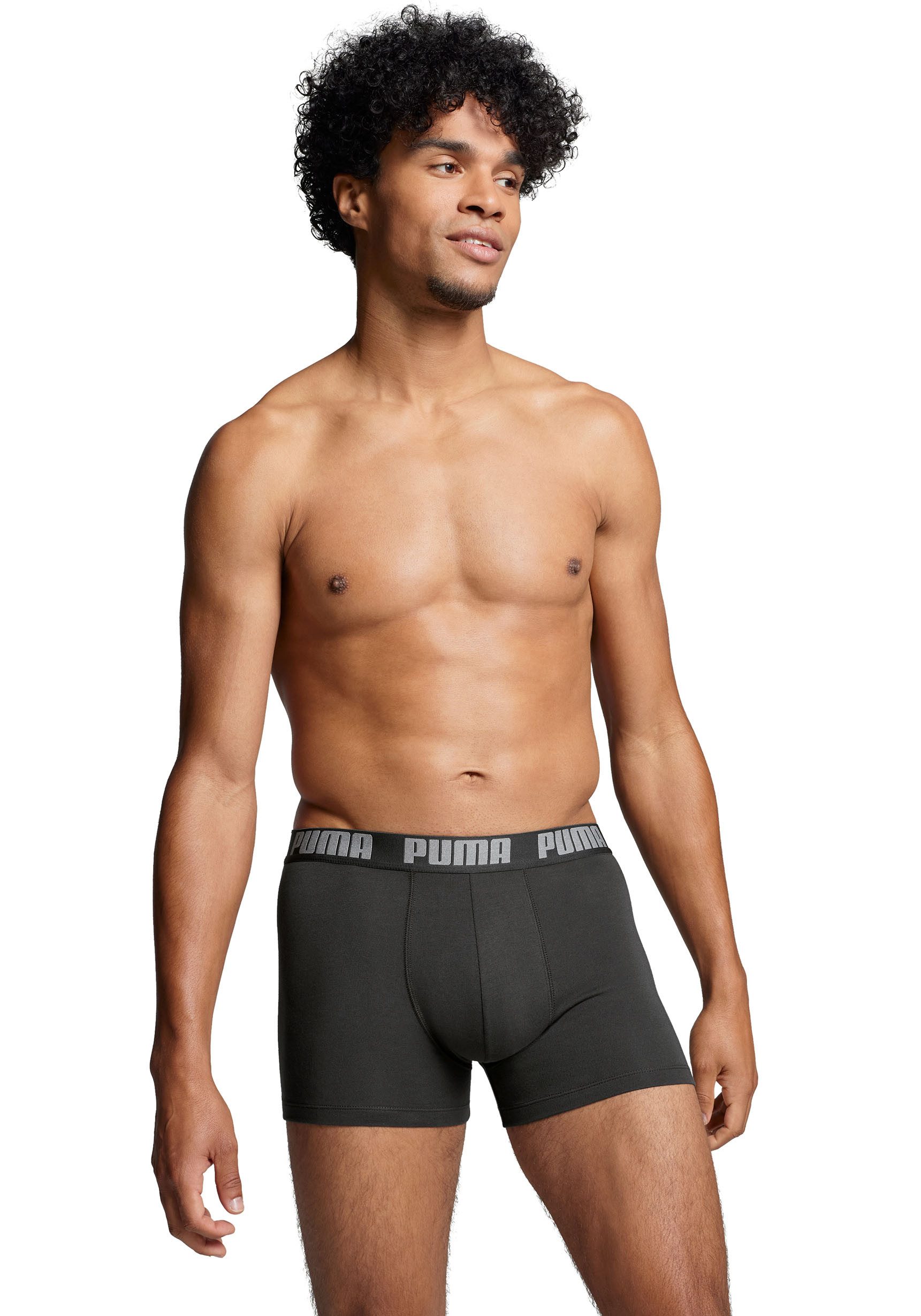 PUMA Boxershort met puma webband (2 stuks, Set van 2)