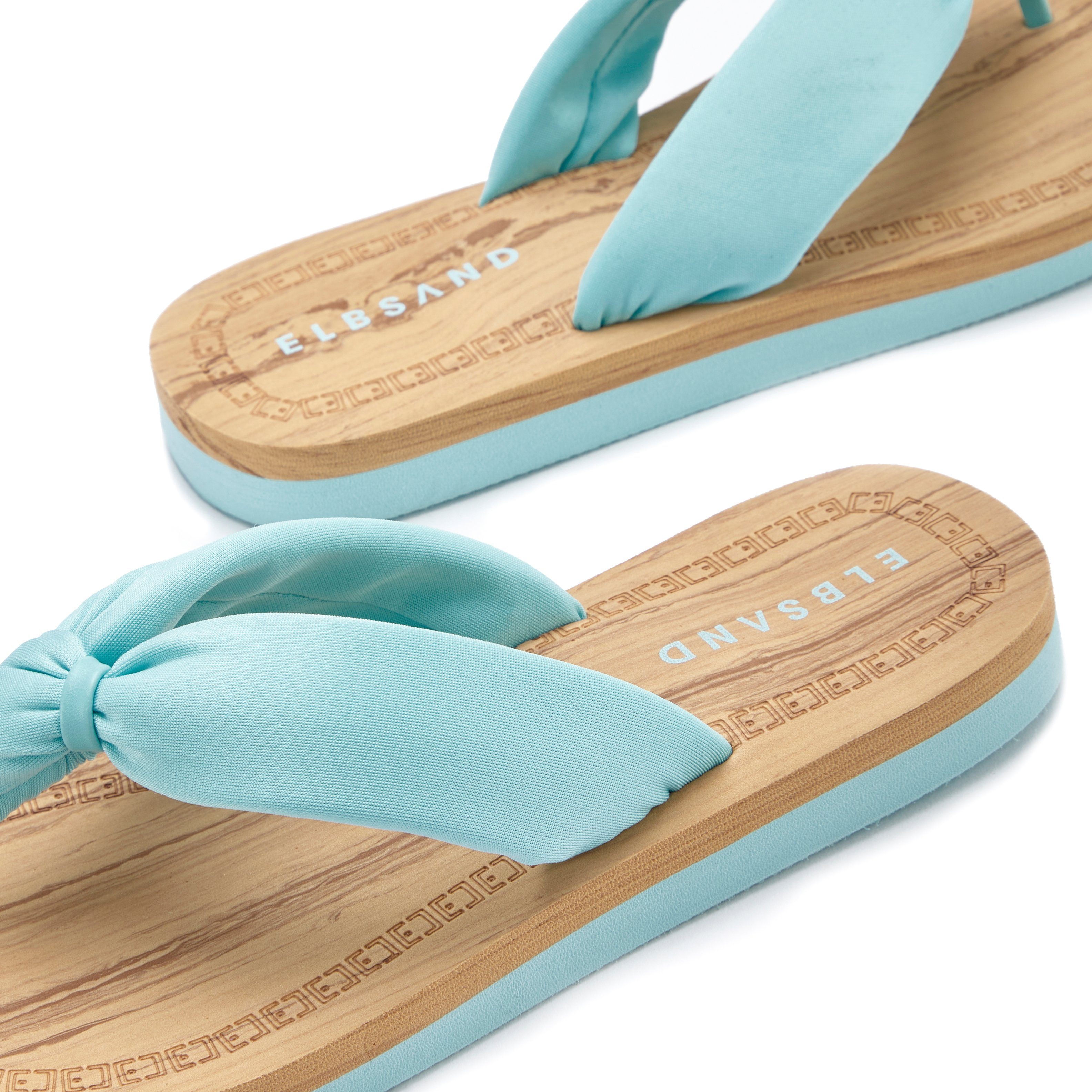 Elbsand Badslippers Sandaal, pantoletten, badschoen ultralicht VEGAN