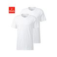 nike underwear shirt met ronde hals in elastische kwaliteit (set van 2) wit