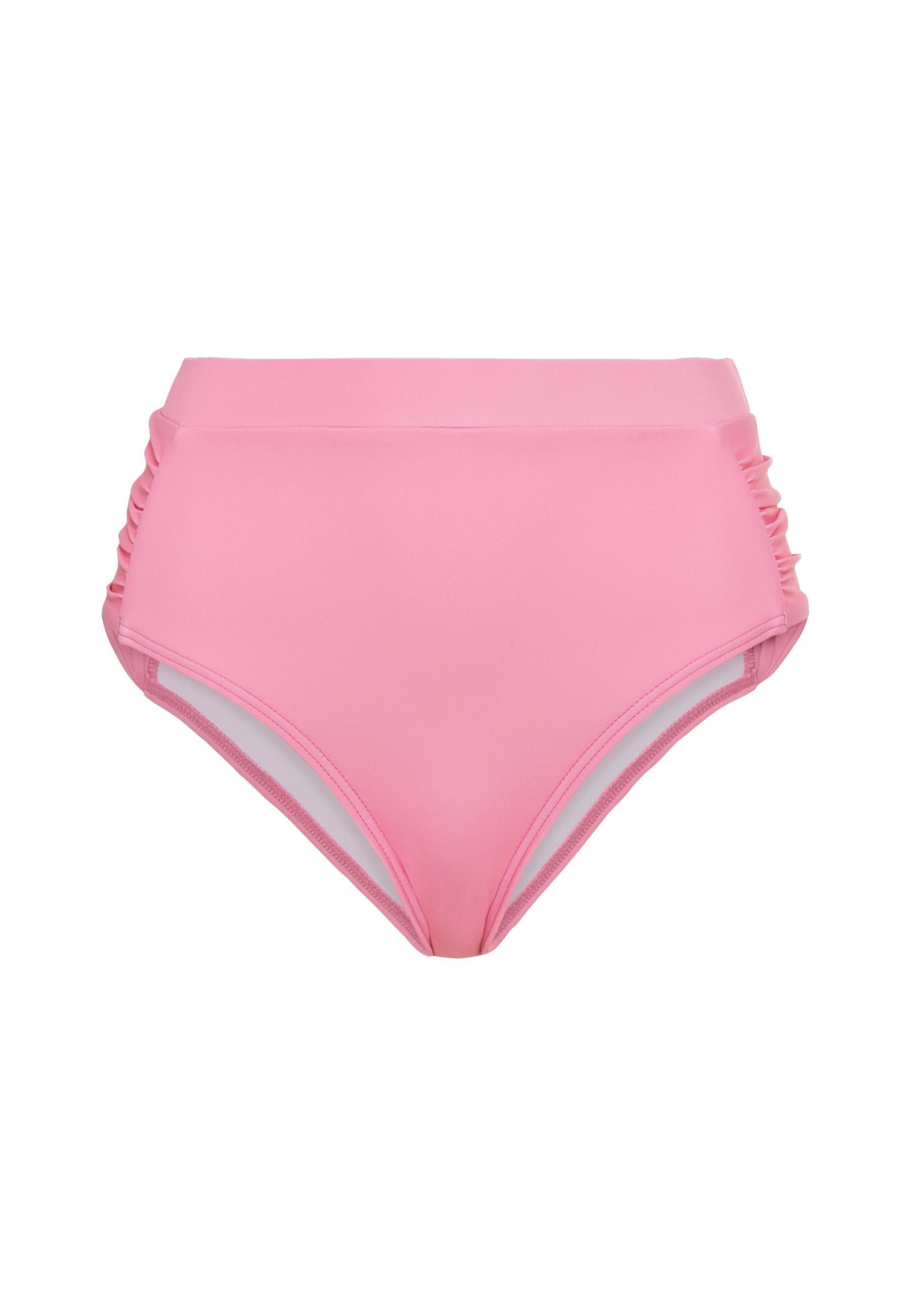 LSCN by LASCANA Highwaist-bikinibroekje GINA met modieuze aanrimpelingen