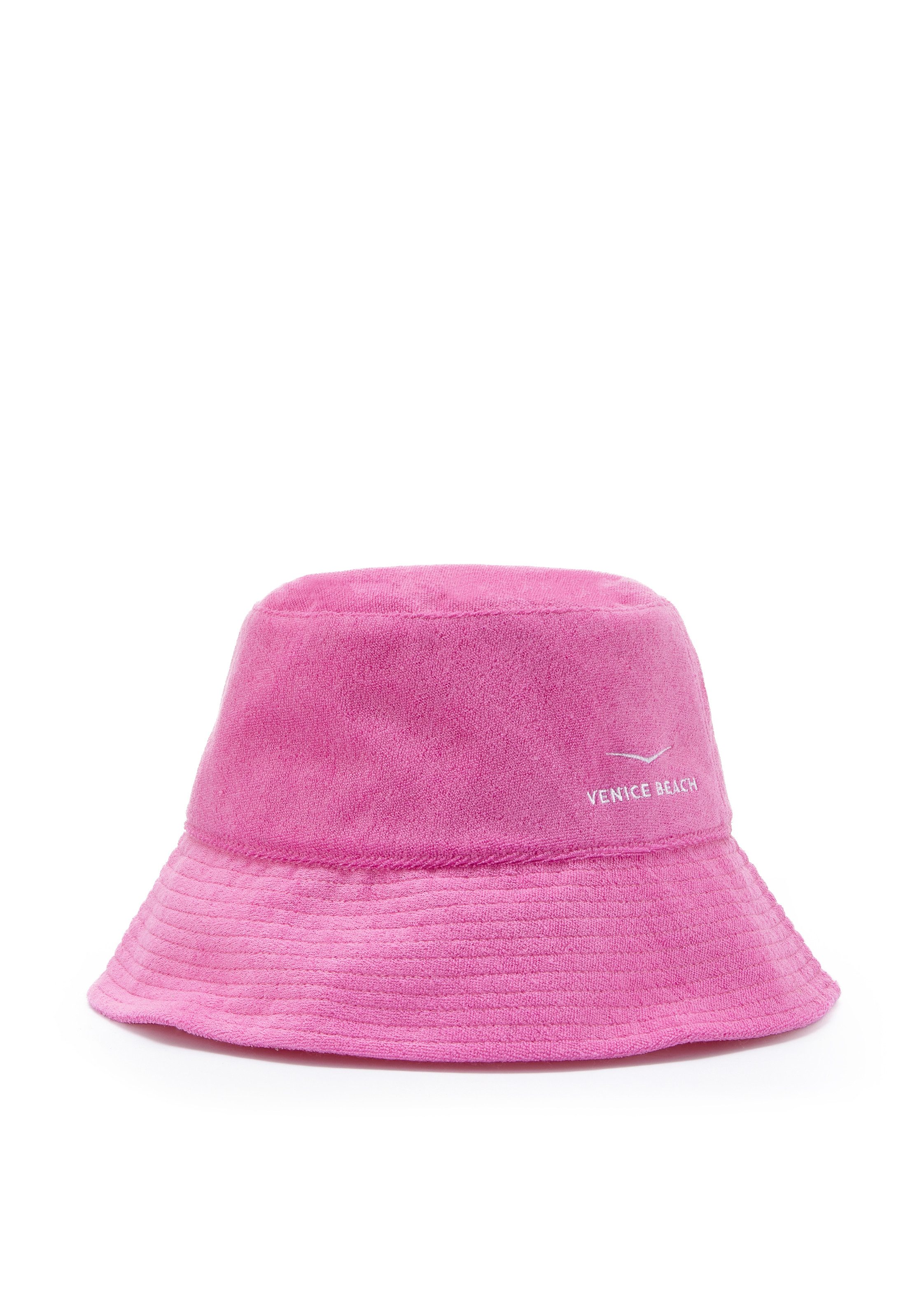 Venice Beach Vissershoed Bucket Hat Zomerhoed, hoofddeksel van frotté