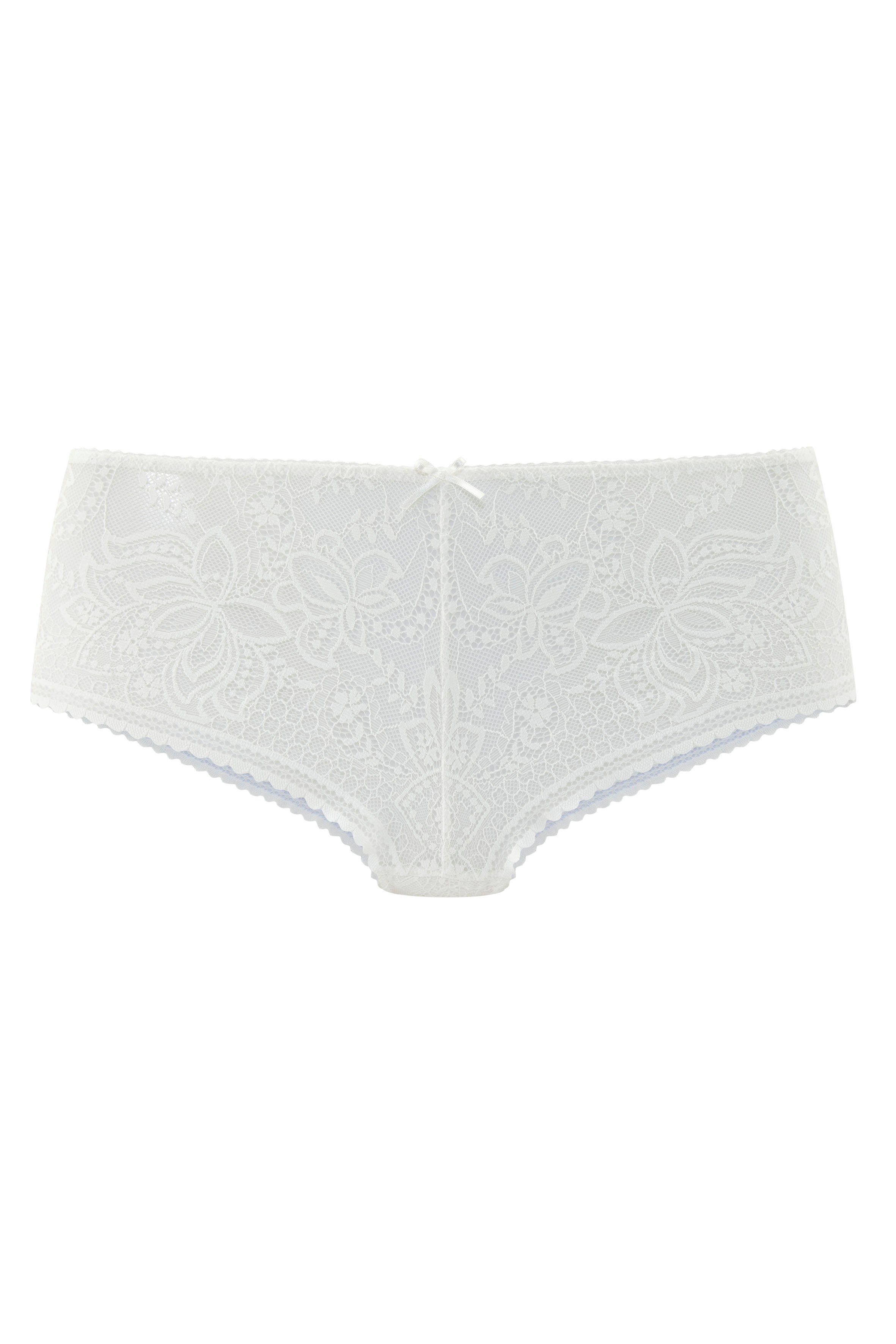 Lascana Hipster Luciana van fijne, subtiel transparante kant in bloemige look hipsters maat 40/42 beige