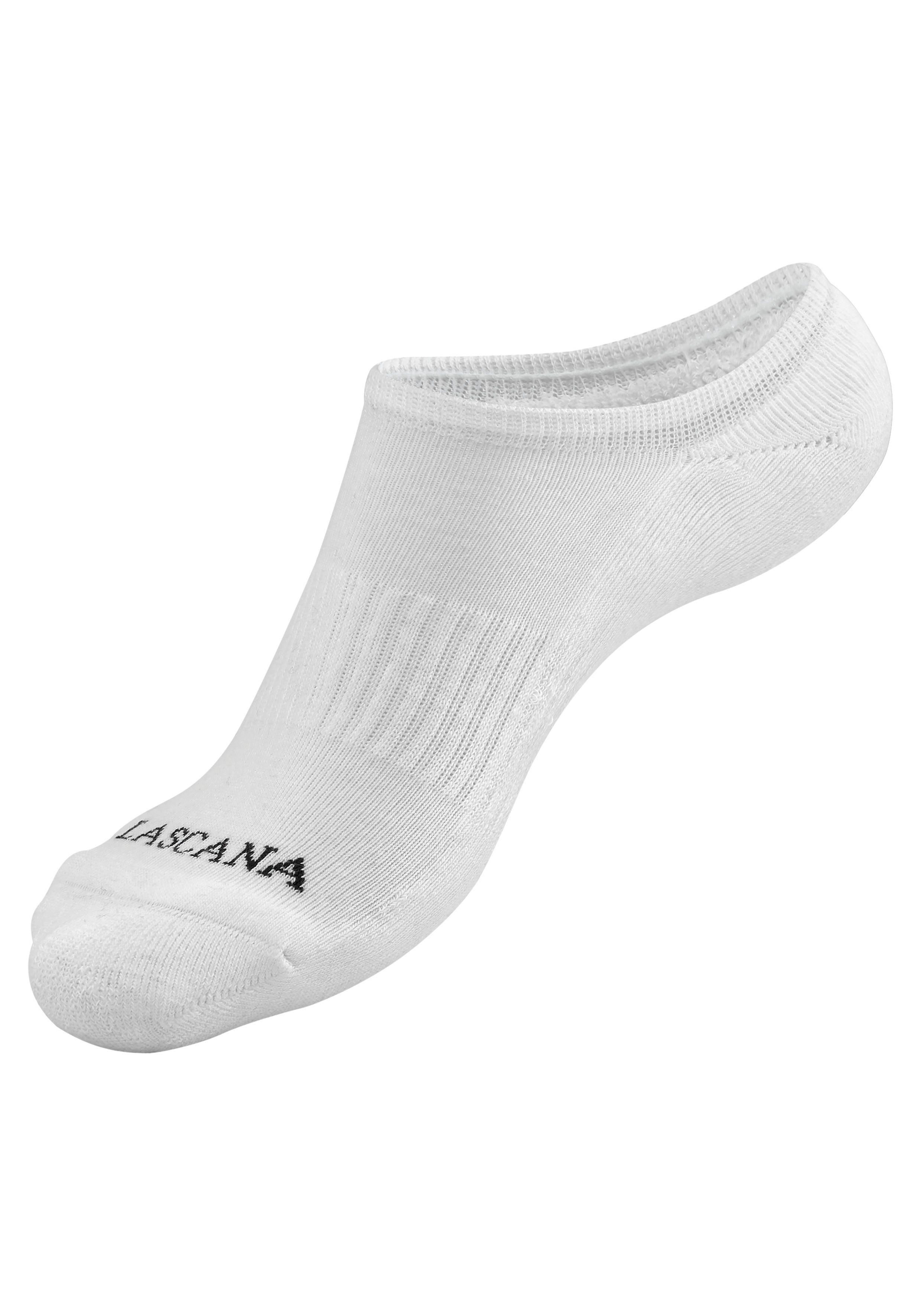 active by Lascana Sneakersokken met voetfrotté (set, 7 paar)