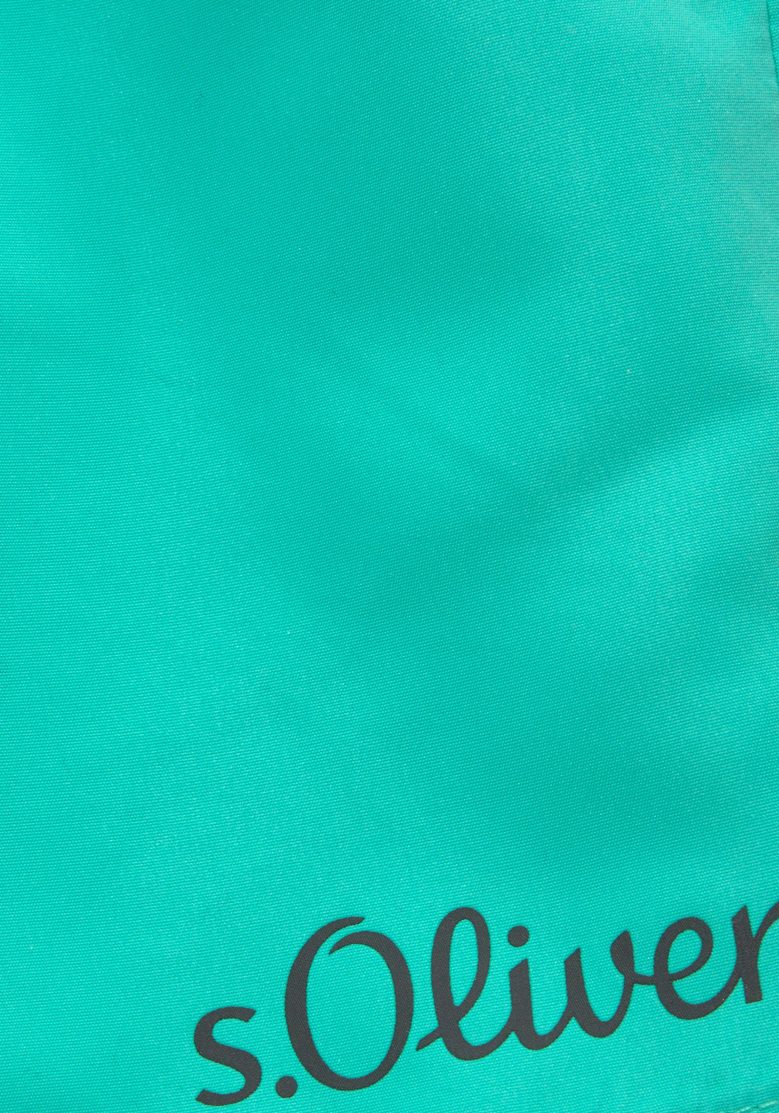 s.Oliver RED LABEL Beachwear Zwemshort met complementair kleurdesign