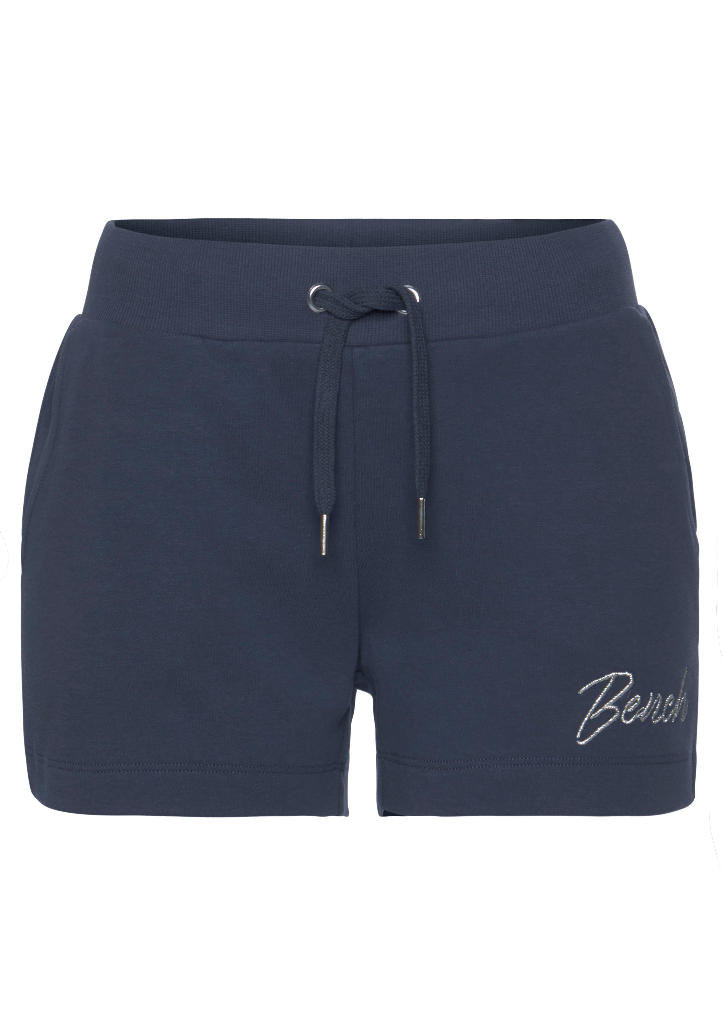 Bench. Loungewear Sweatshort met glanzende logo-borduurwerk, loungewear, loungepak