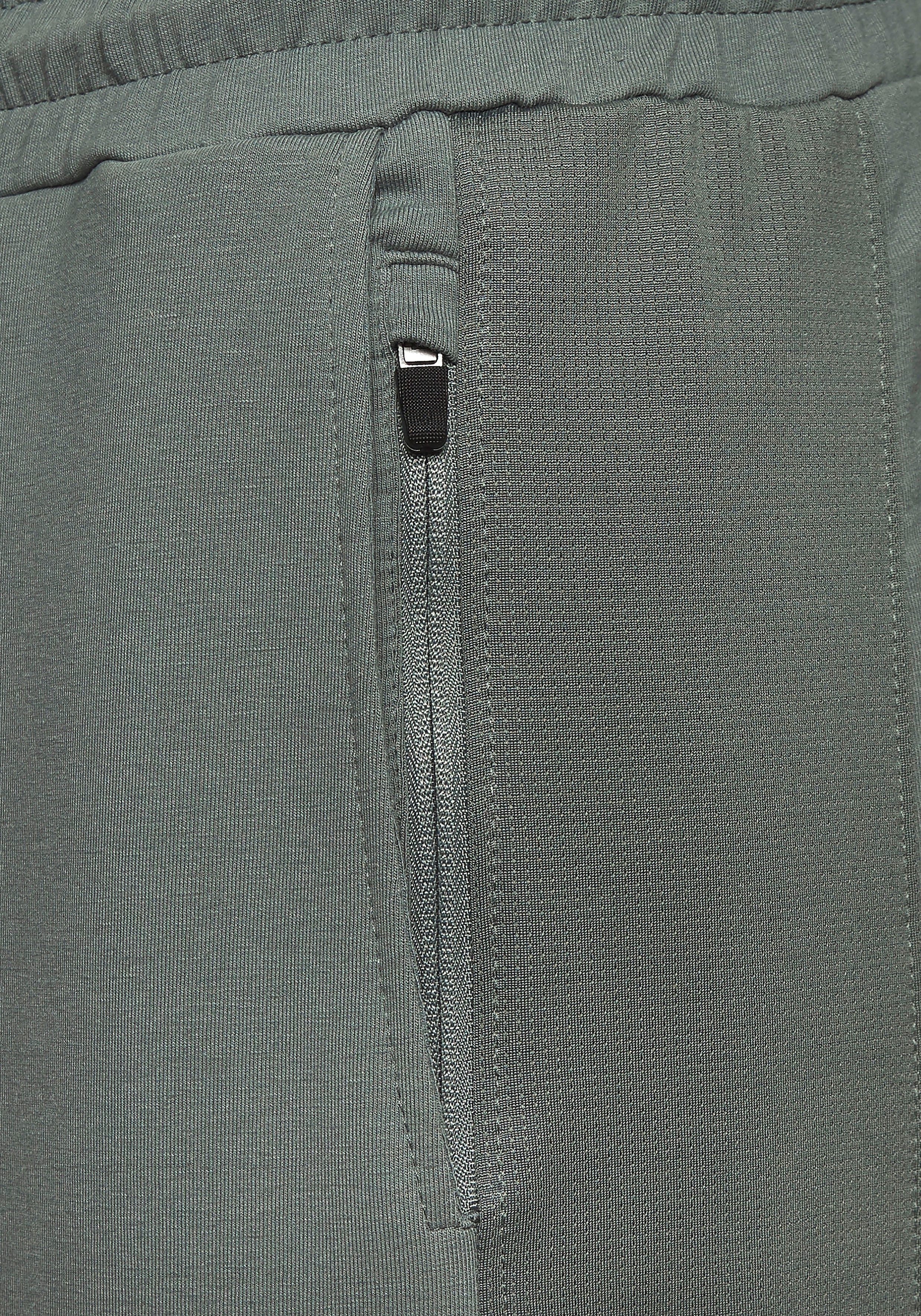 le jogger® Sweatpants met gekleurde inzet en ritszakken