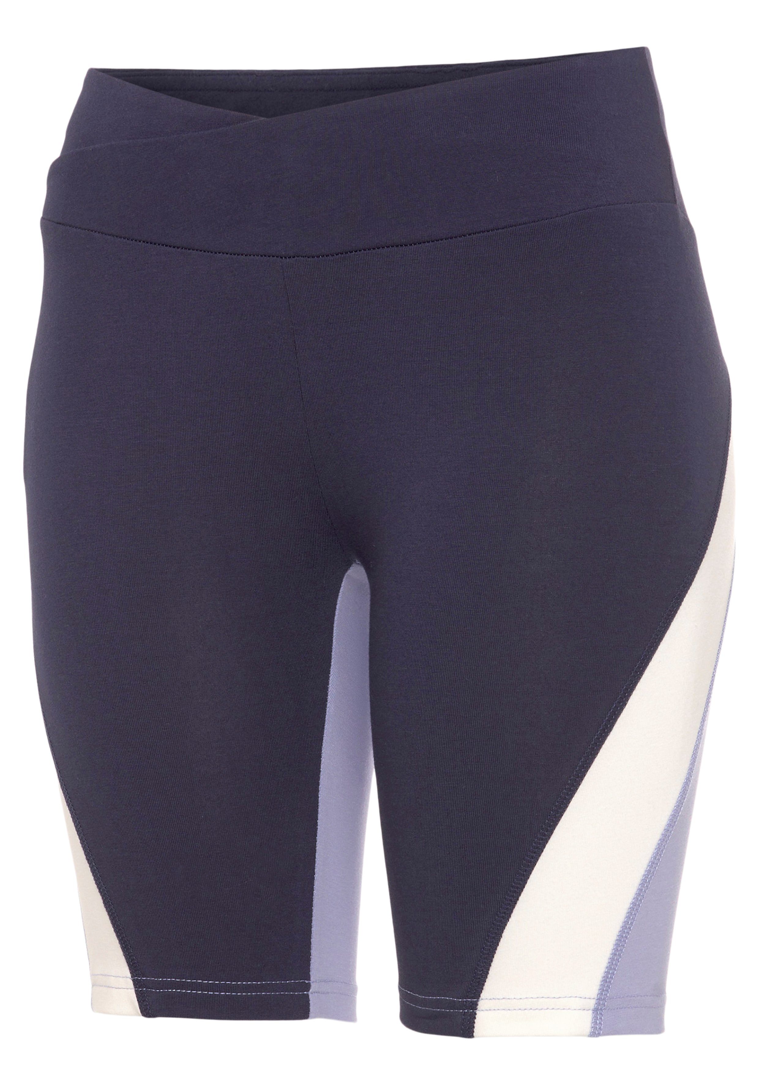 active by Lascana Fietsbroekje -Sportbroek Sportbroek met brede V-tailleband