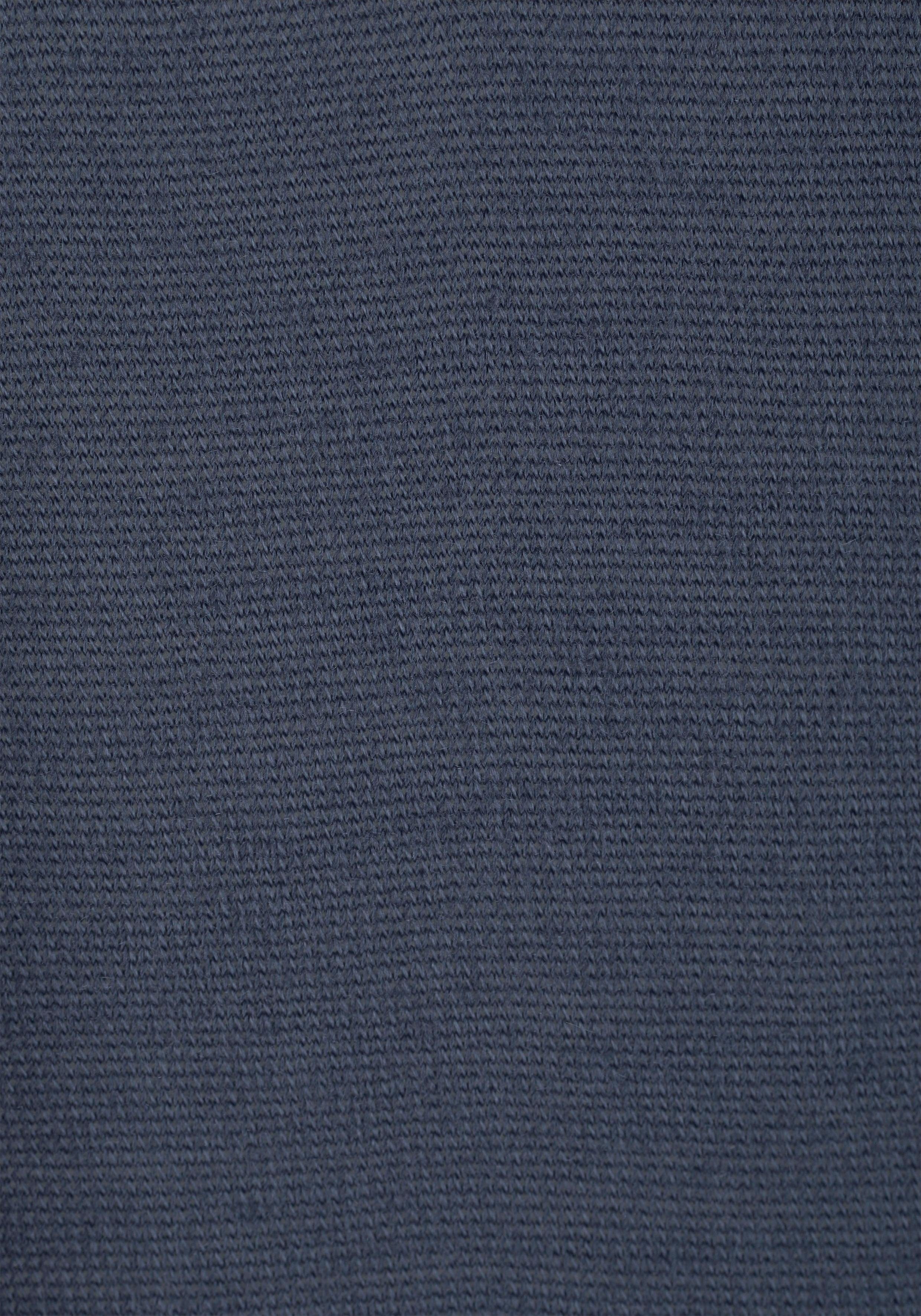 Buffalo Strandshirt met kanten inzet op de rug en ruches, shirt met korte mouwen