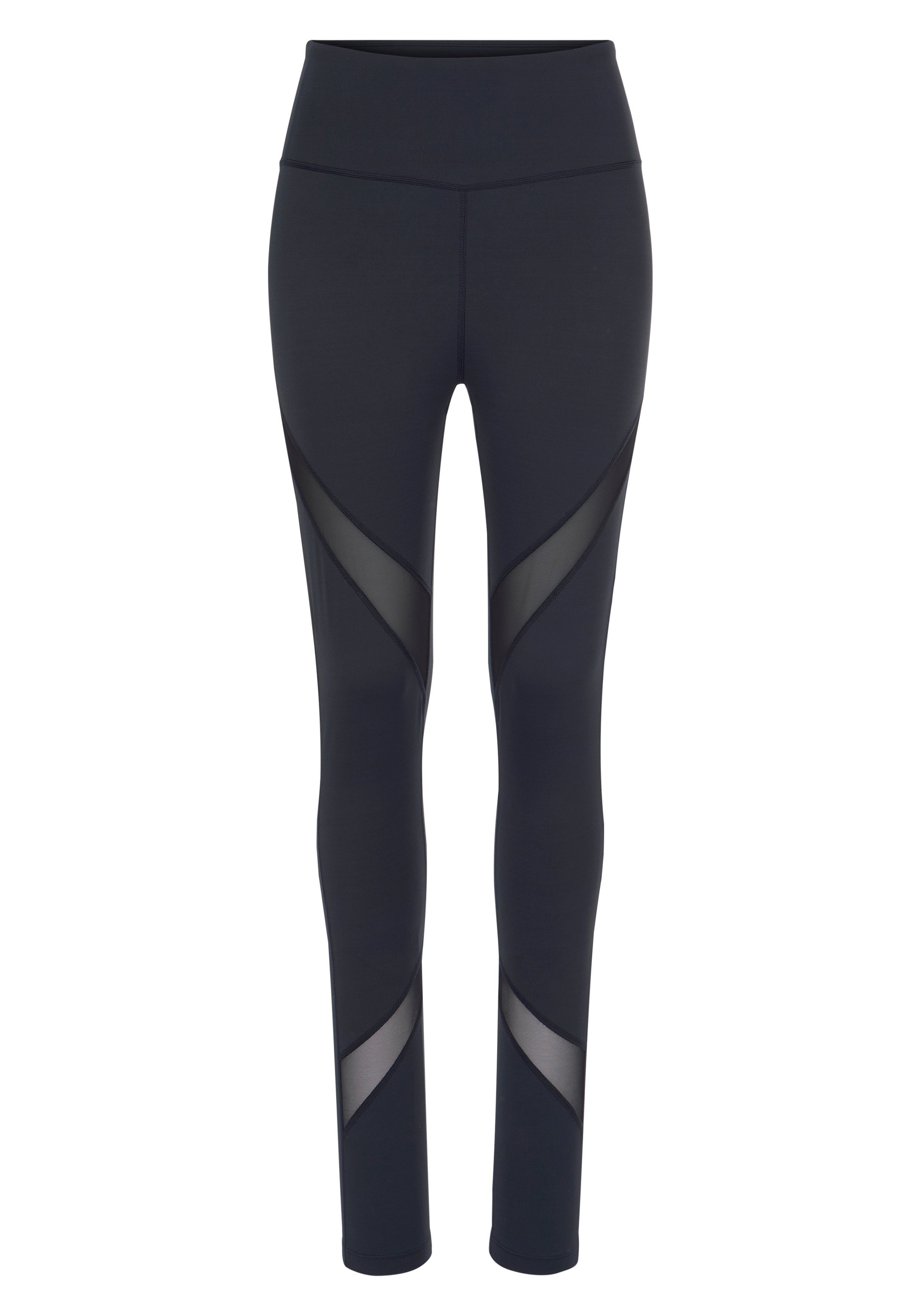 active by Lascana Functionele legging met kleine rimpeling, loungewear