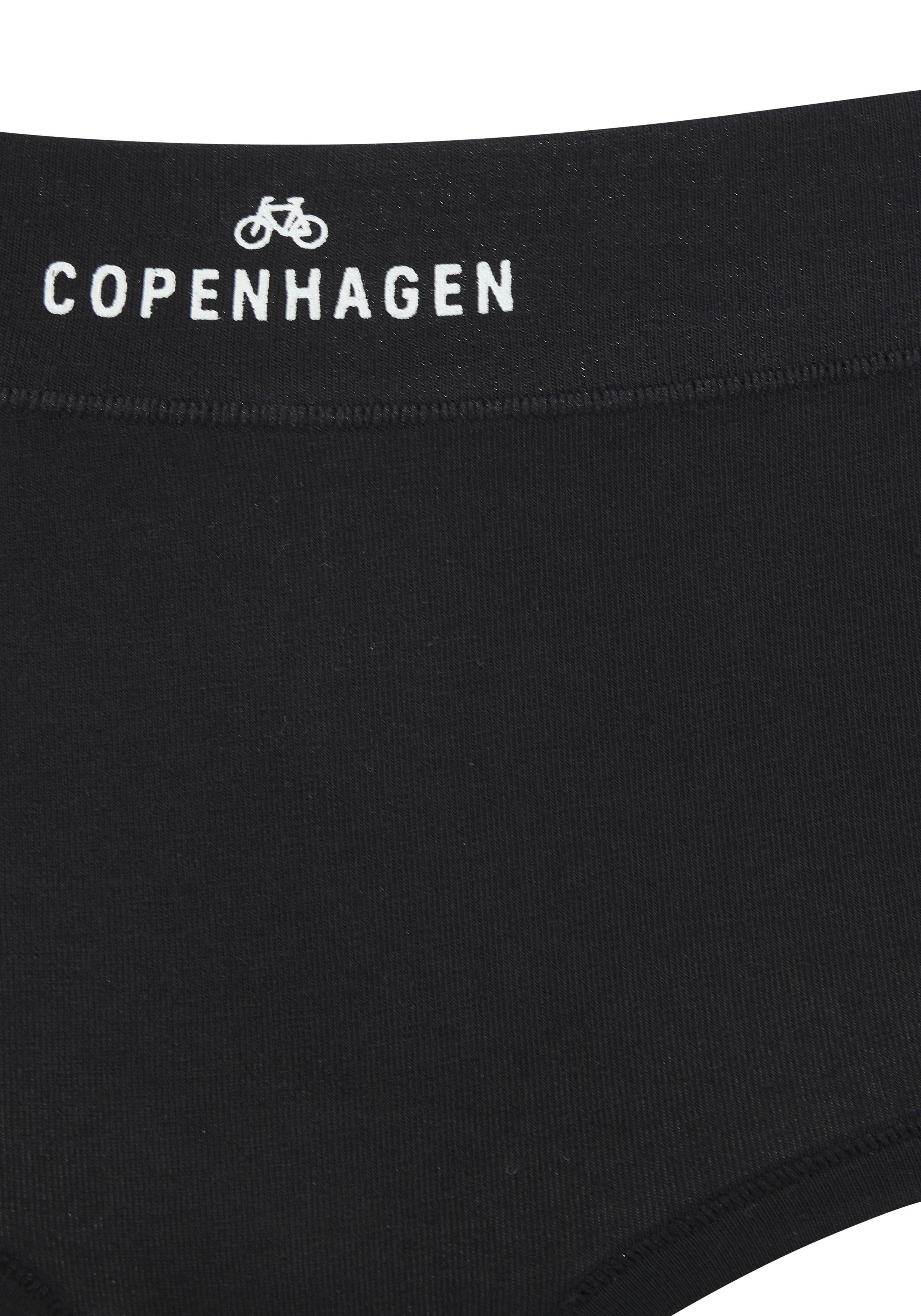 Copenhagen Studios Hipster Met logoprint bij de band van zachte bio-katoenkwaliteit (Set van 3)