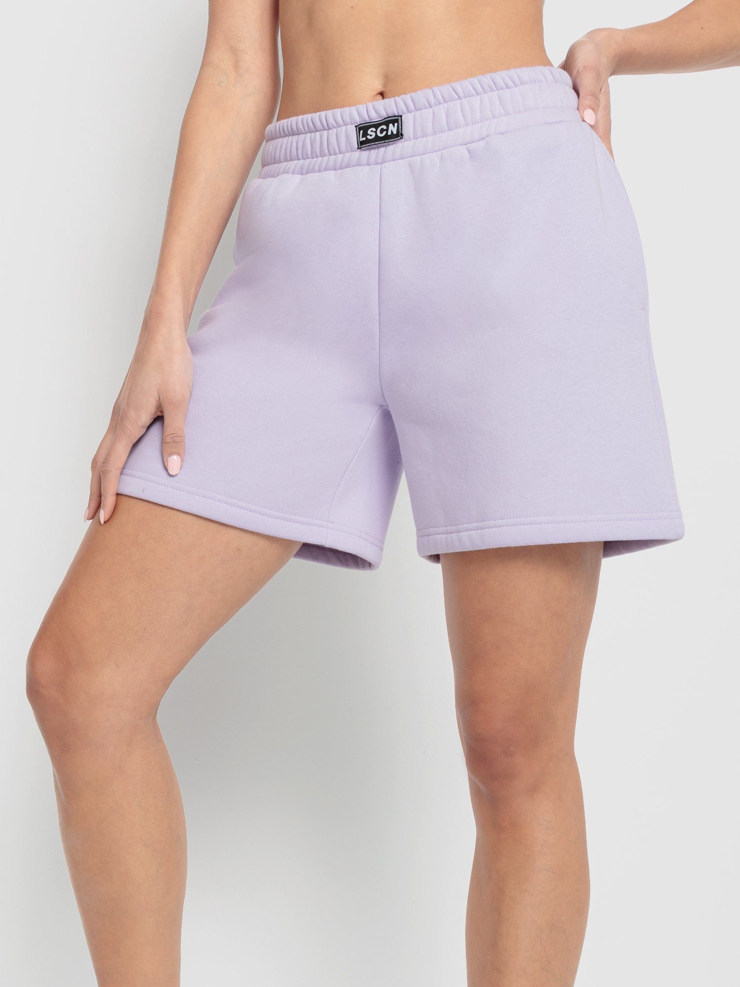 LSCN by LASCANA Sweatbroek met geribde broekband