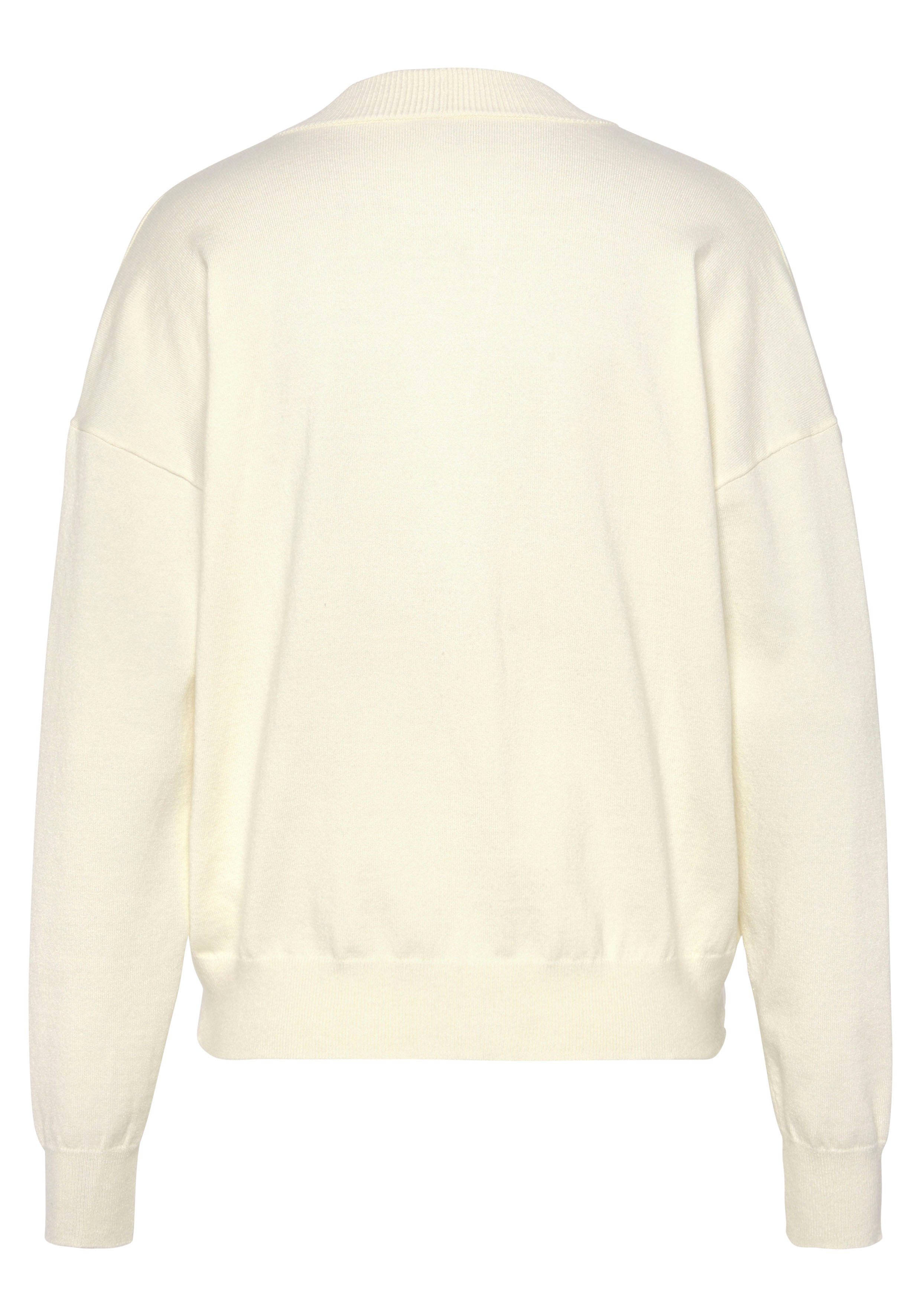 Lascana Vest -lounge jas in korte vorm, loungewear