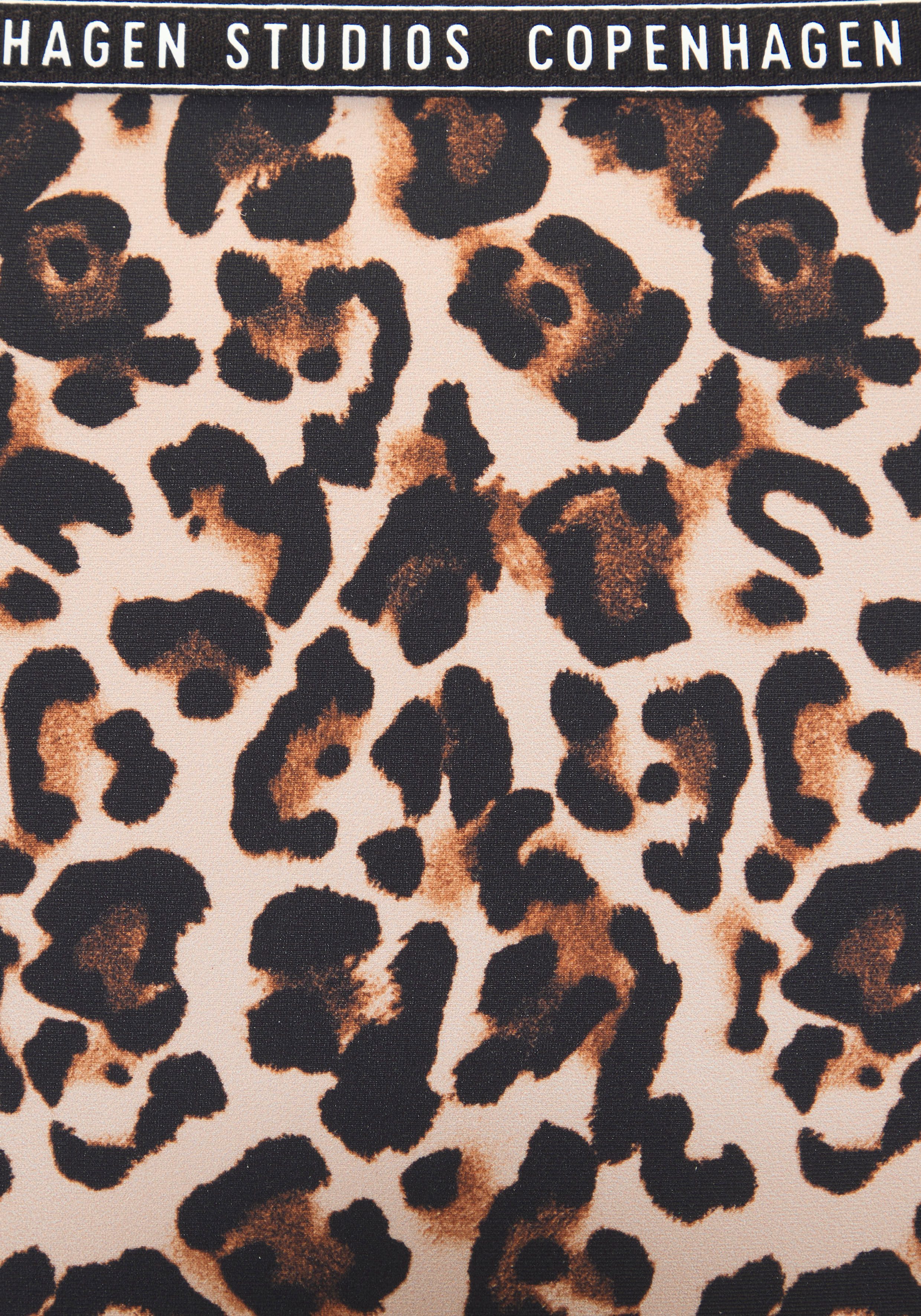 Copenhagen Studios Bikinibroekje Leody Met trendy animal-print