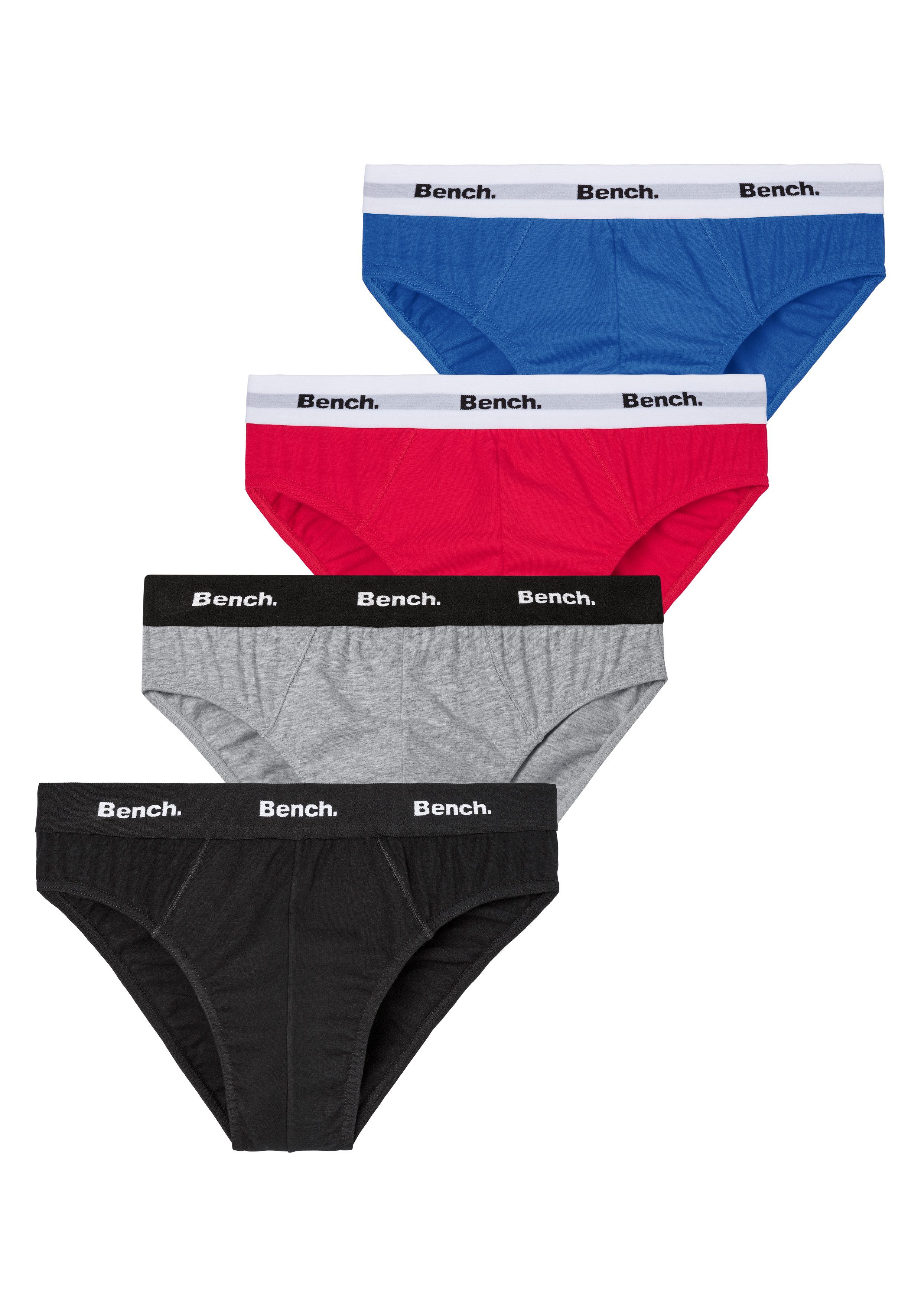 Bench. Slip met contrastkleurig weefband (set, 4 stuks)