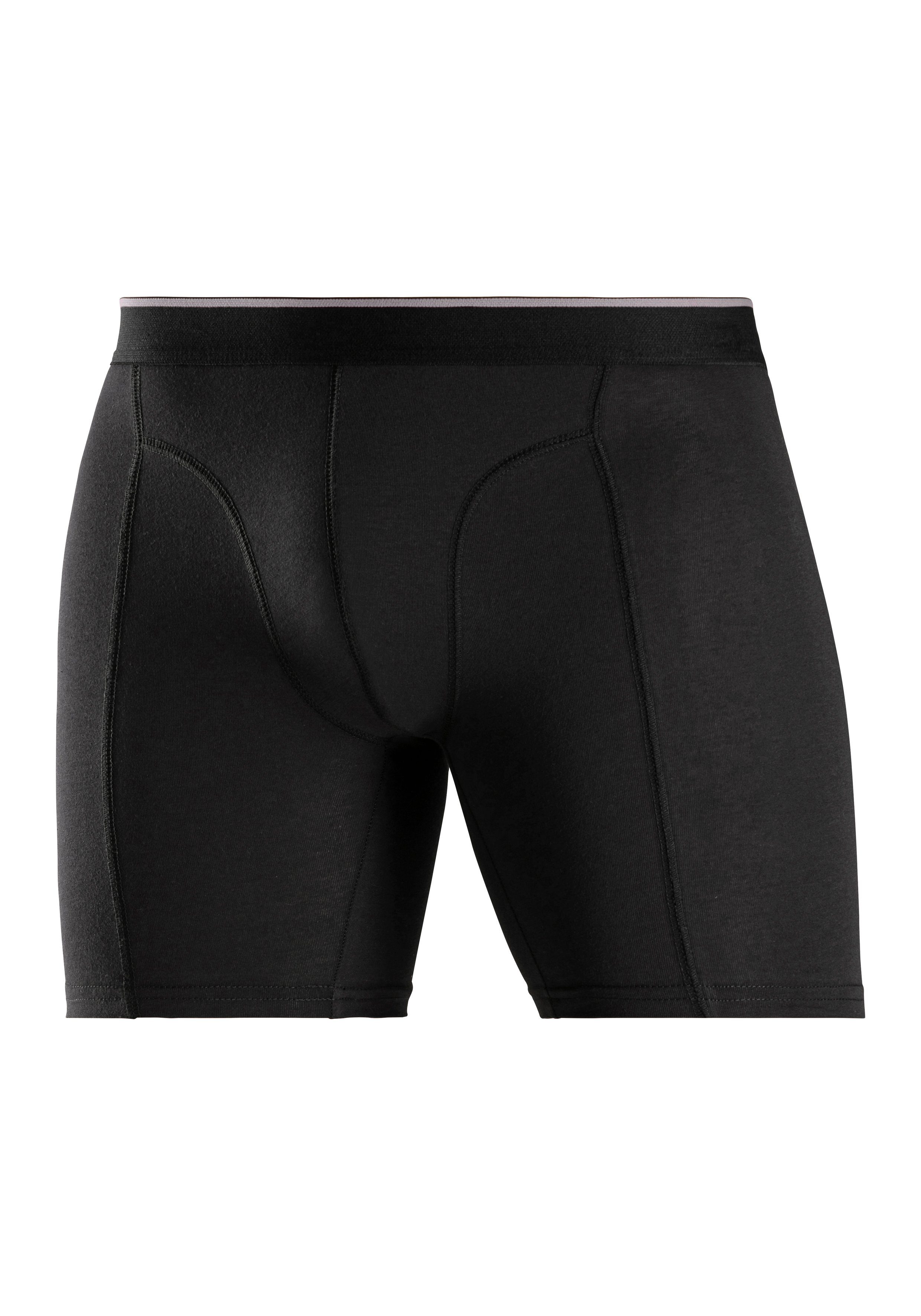 AUTHENTIC LE JOGGER Lange boxershort met twee kleuren geweven band en langere pijpen (set, 5 stuks)