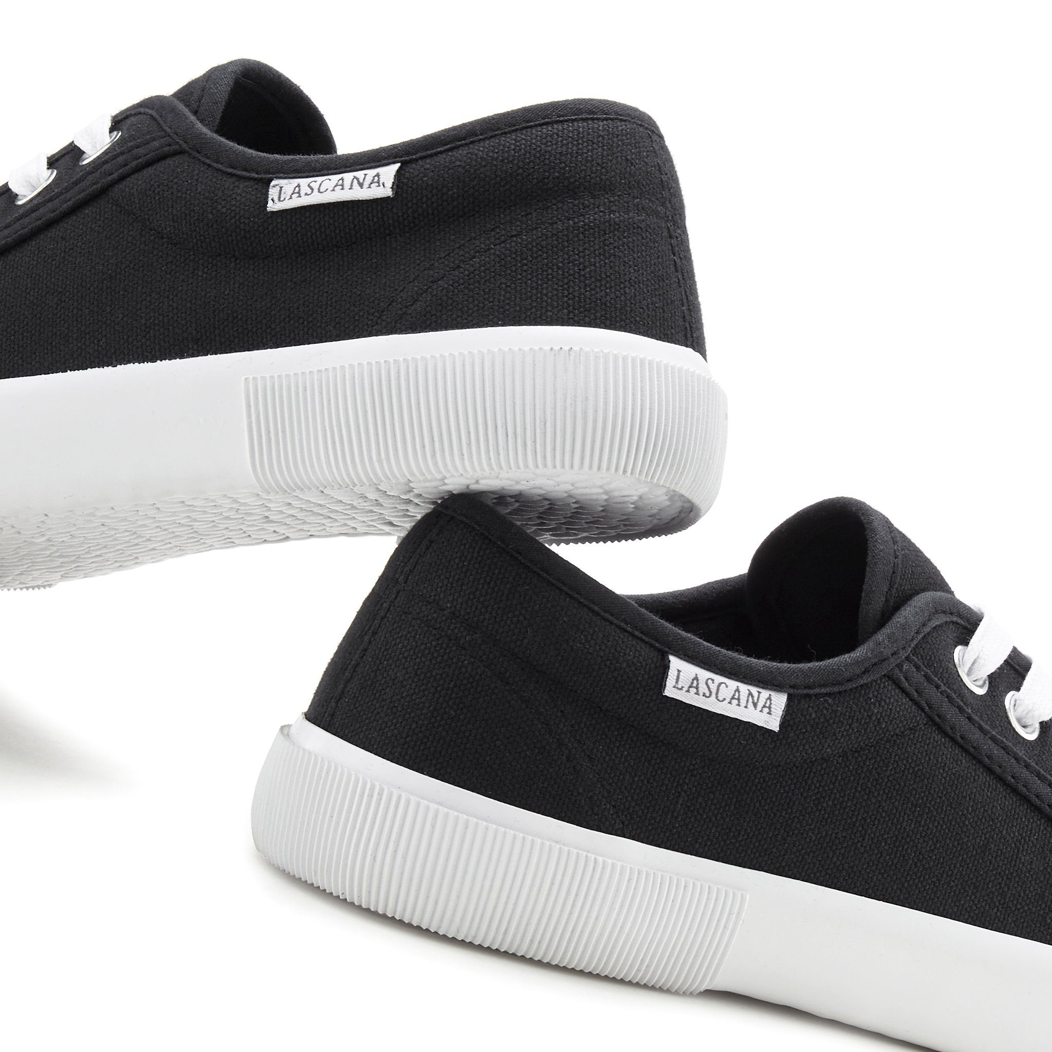 Lascana Sneakers van textiel, veterschoen, vrijetijdsschoen