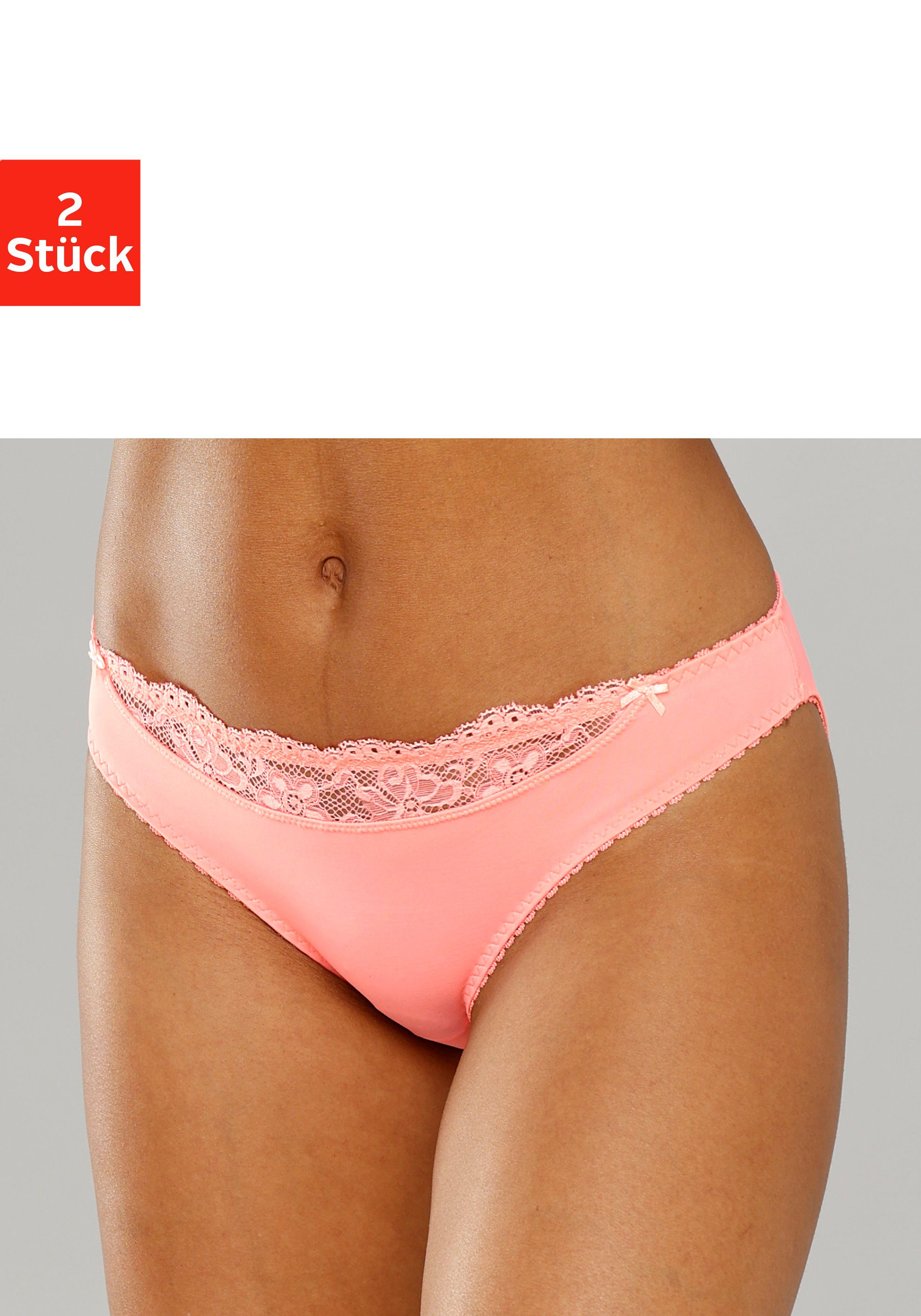 Nuance Slip met een kanten inzet voor (2 stuks)