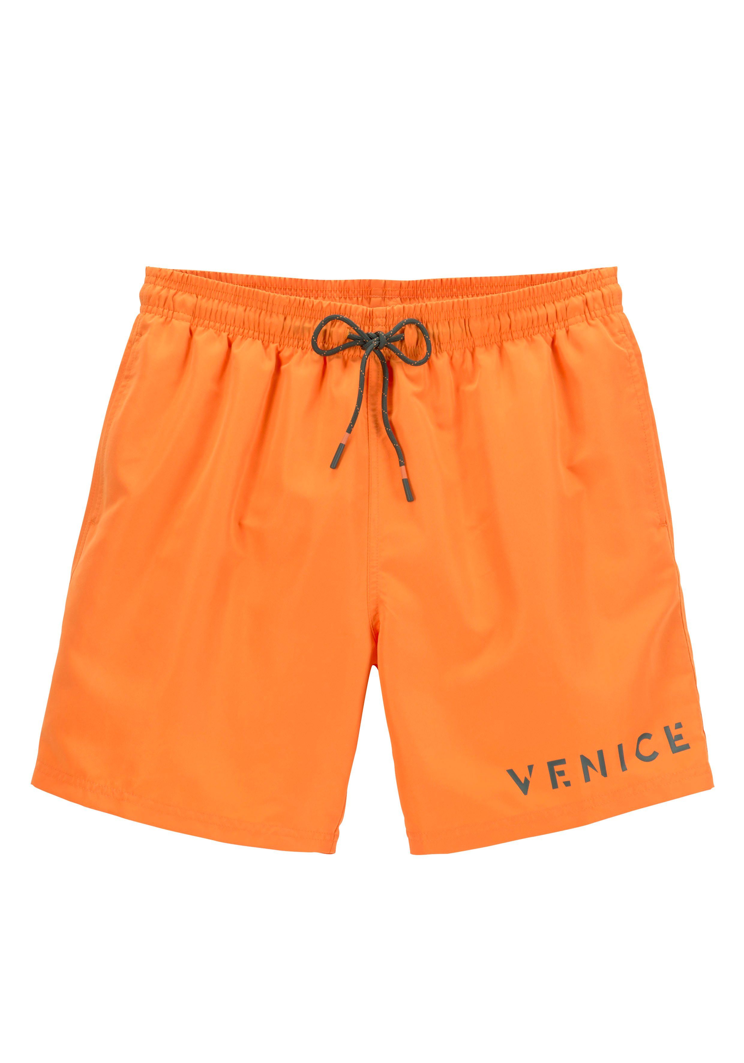 Venice Beach Zwemshort zij-instapzak met rits