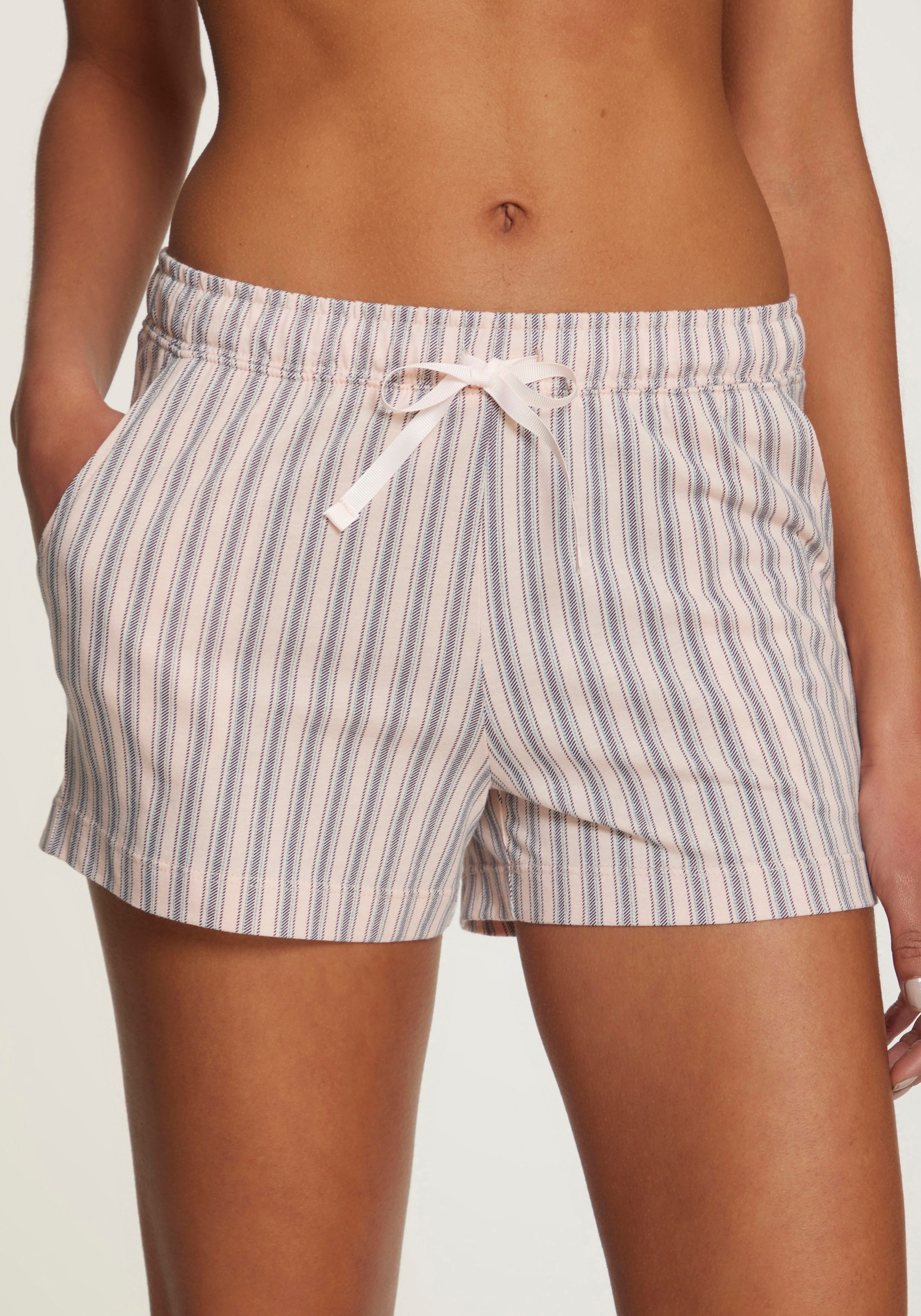 s.Oliver RED LABEL Beachwear Pyjamashort met een mooi motief