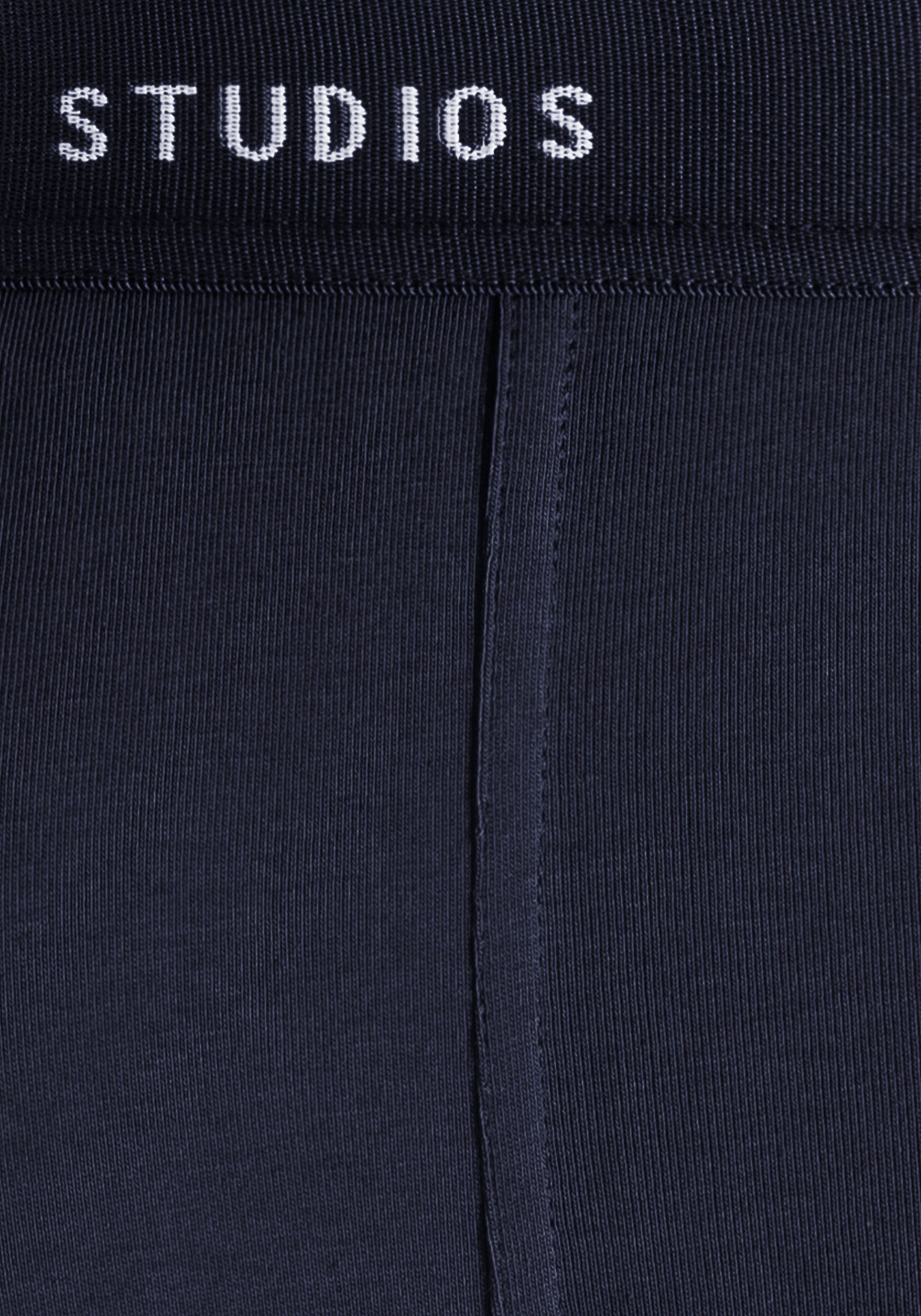 Copenhagen Studios Boxershort voor heren met gekleurde logo-tailleband (3 stuks)