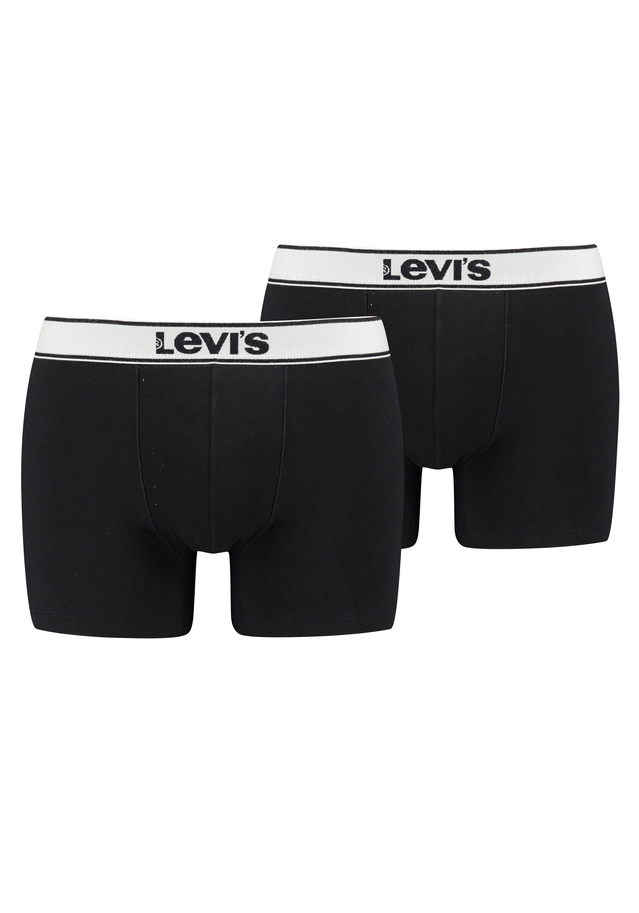 Levi's® Slip LEVIS MEN LOGO AOP BOXER BRIEF ORGANIC CO 2P (2 stuks, Set van 2)