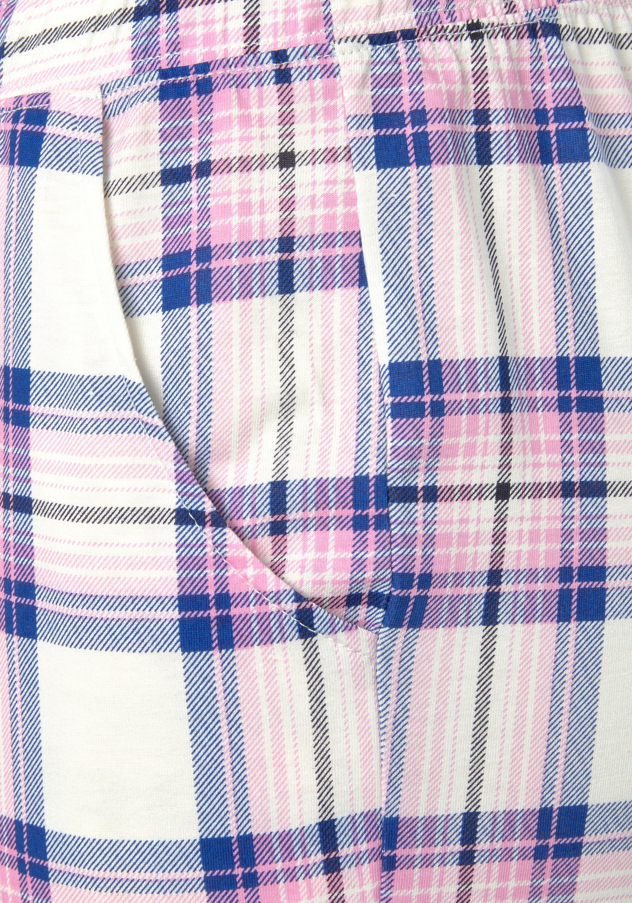 s.Oliver RED LABEL Beachwear Pyjamabroek met alloverdruk, met ribband (1-delig)