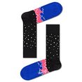 happy socks sokken met verschillende ruimte-motieven (3 paar) multicolor