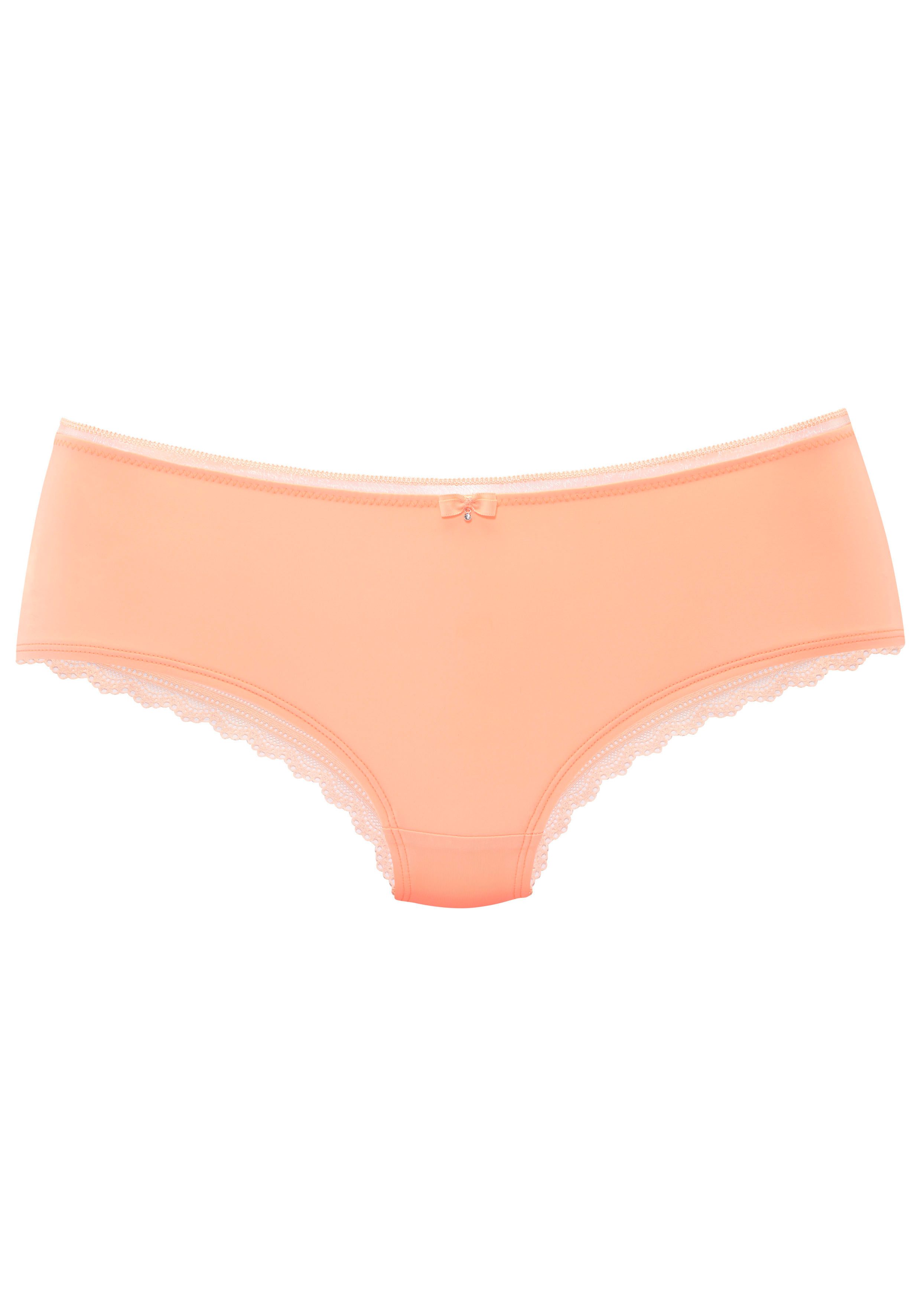 Lascana Hipster TIZIANA met modieuze sierkant en mooie accessoires hipsters maat 36/38 oranje