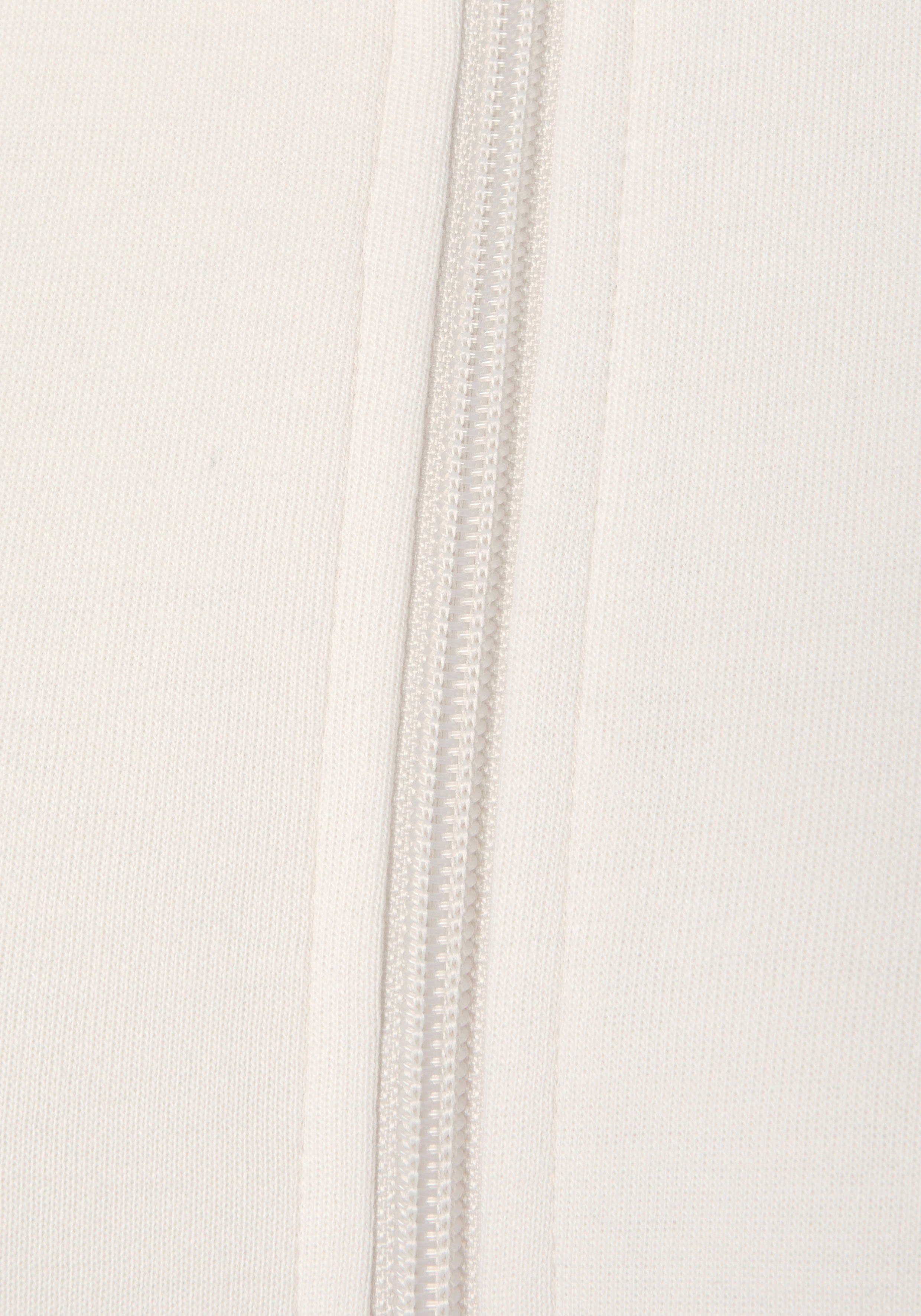 Bench. Loungewear Sweatvest met geborduurd staande kraag, loungepak (1-delig)