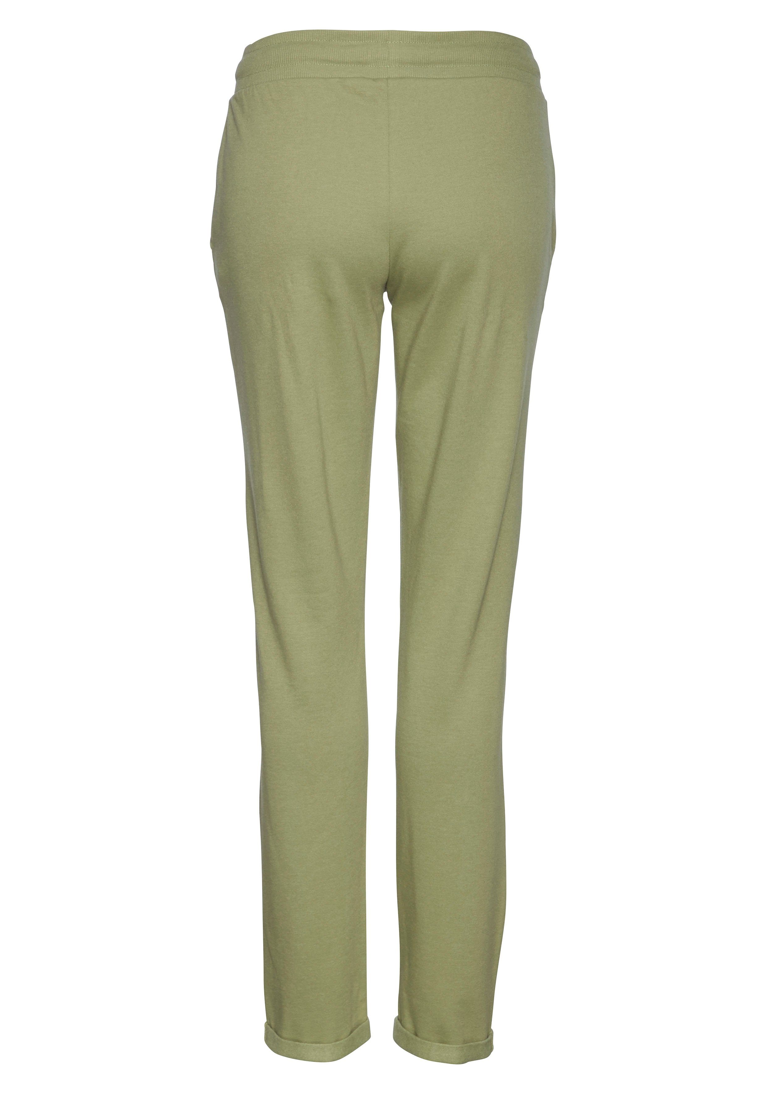 Lascana Sweatbroek met zij-ingreepzakken, loungewear