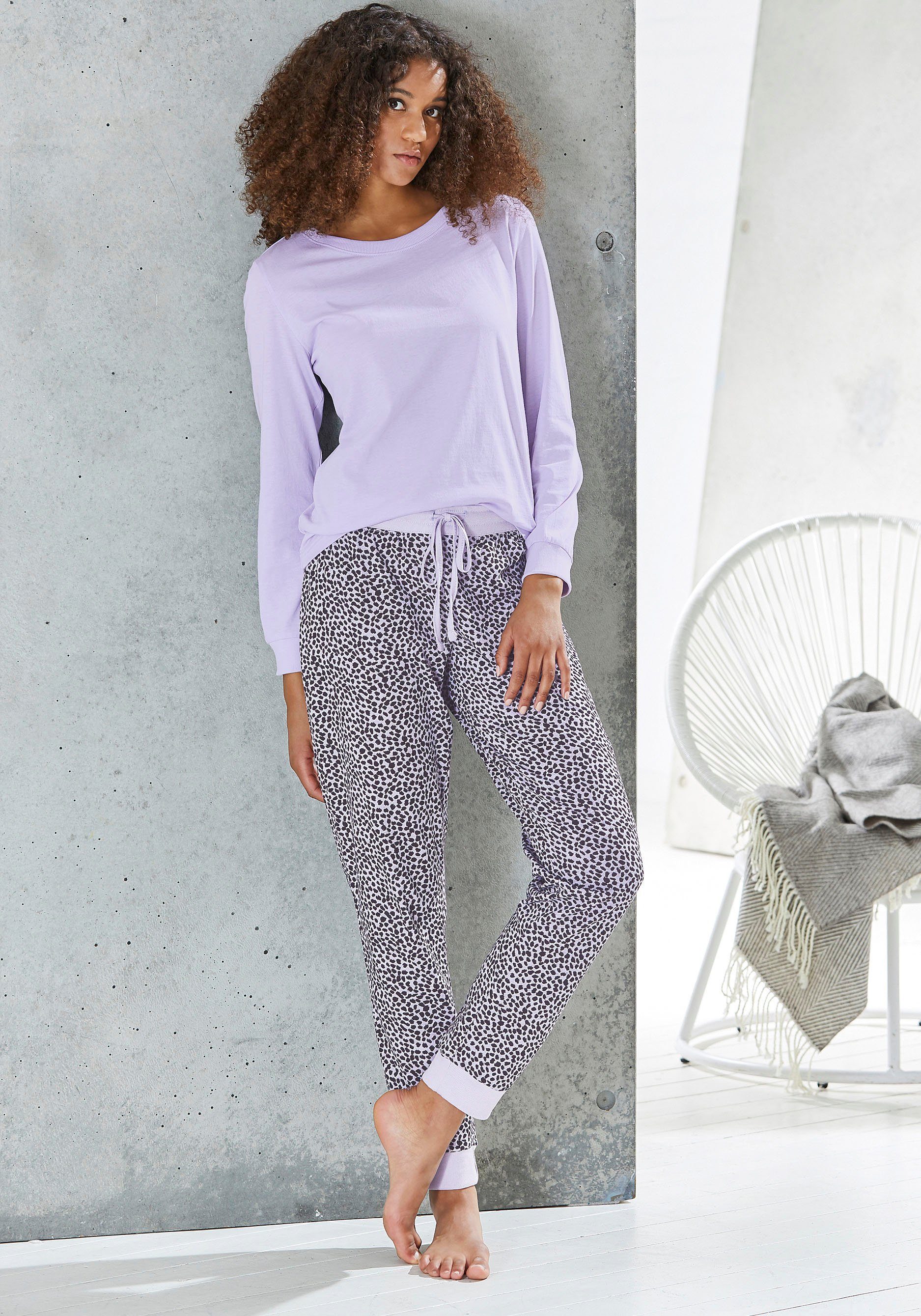 Vivance Dreams Pyjama top met ribboorden