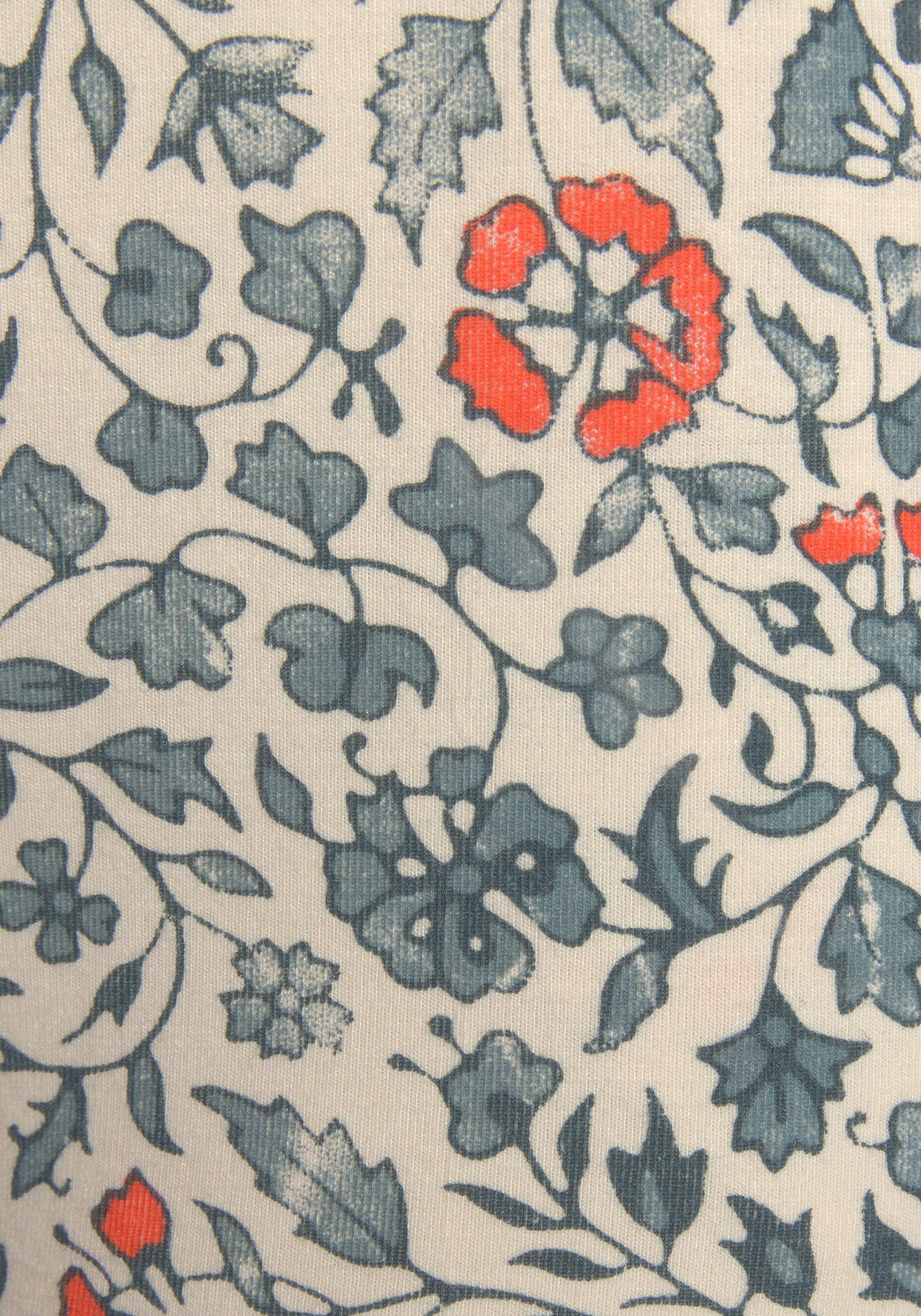Lascana Pyjamashort in bloemen print all-over