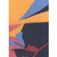 sunseeker beugelbikini in bandeaumodel allis met bladdessin (set) multicolor