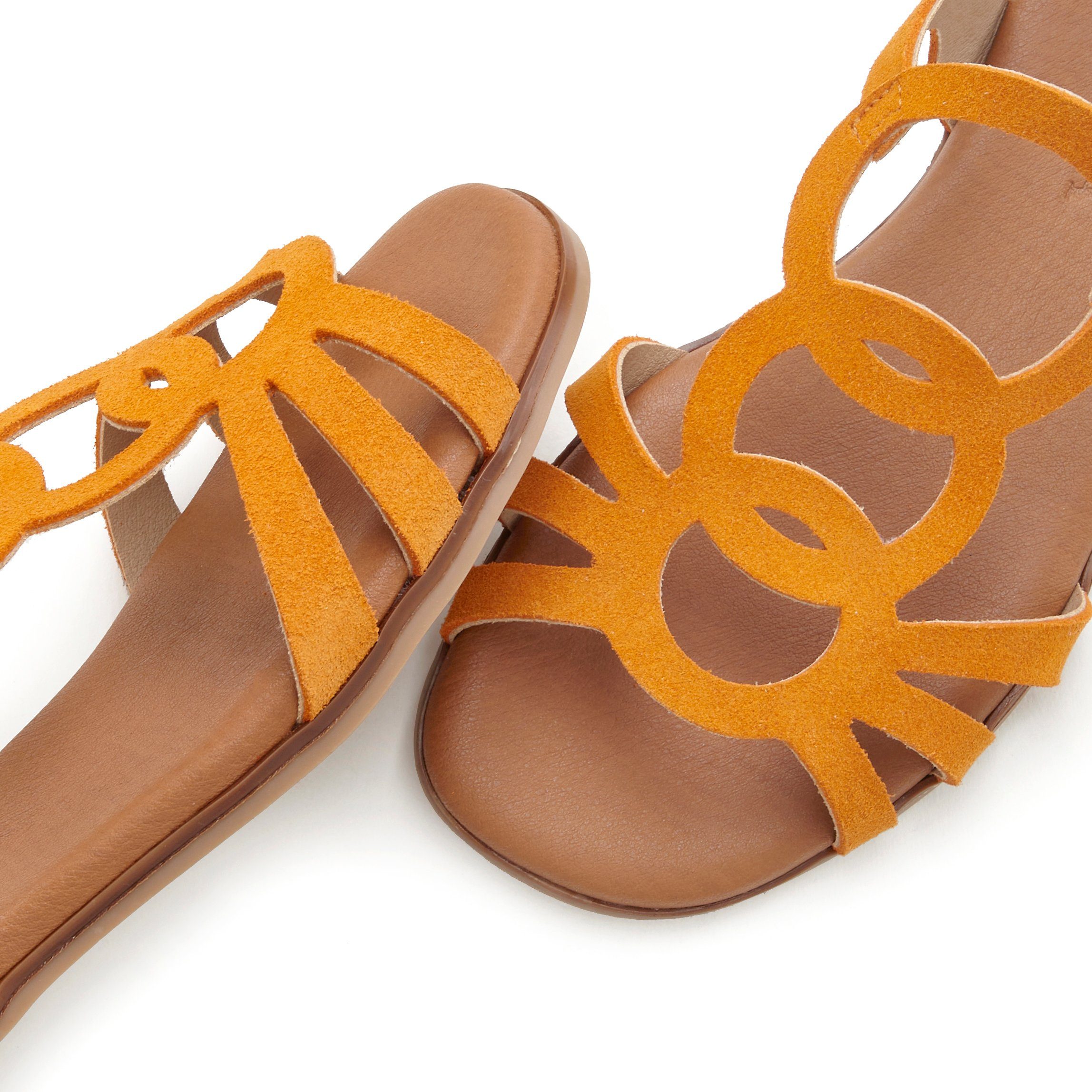 Lascana Sandalen Zomerschoen van hoogwaardig leer, sandaal, zomerschoen