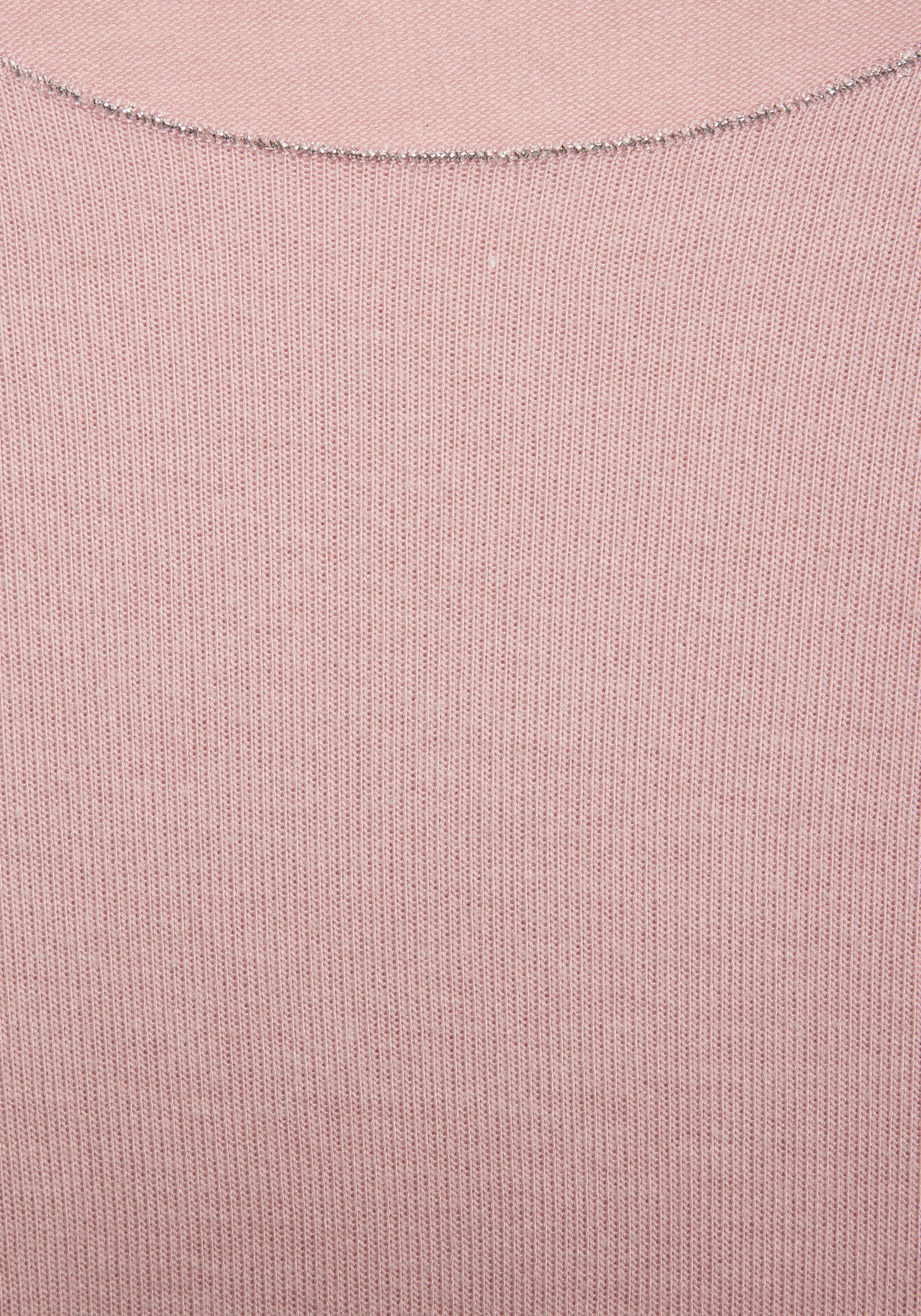 Lascana Shirt met lange mouwen Met fijne glinsterende afwerking