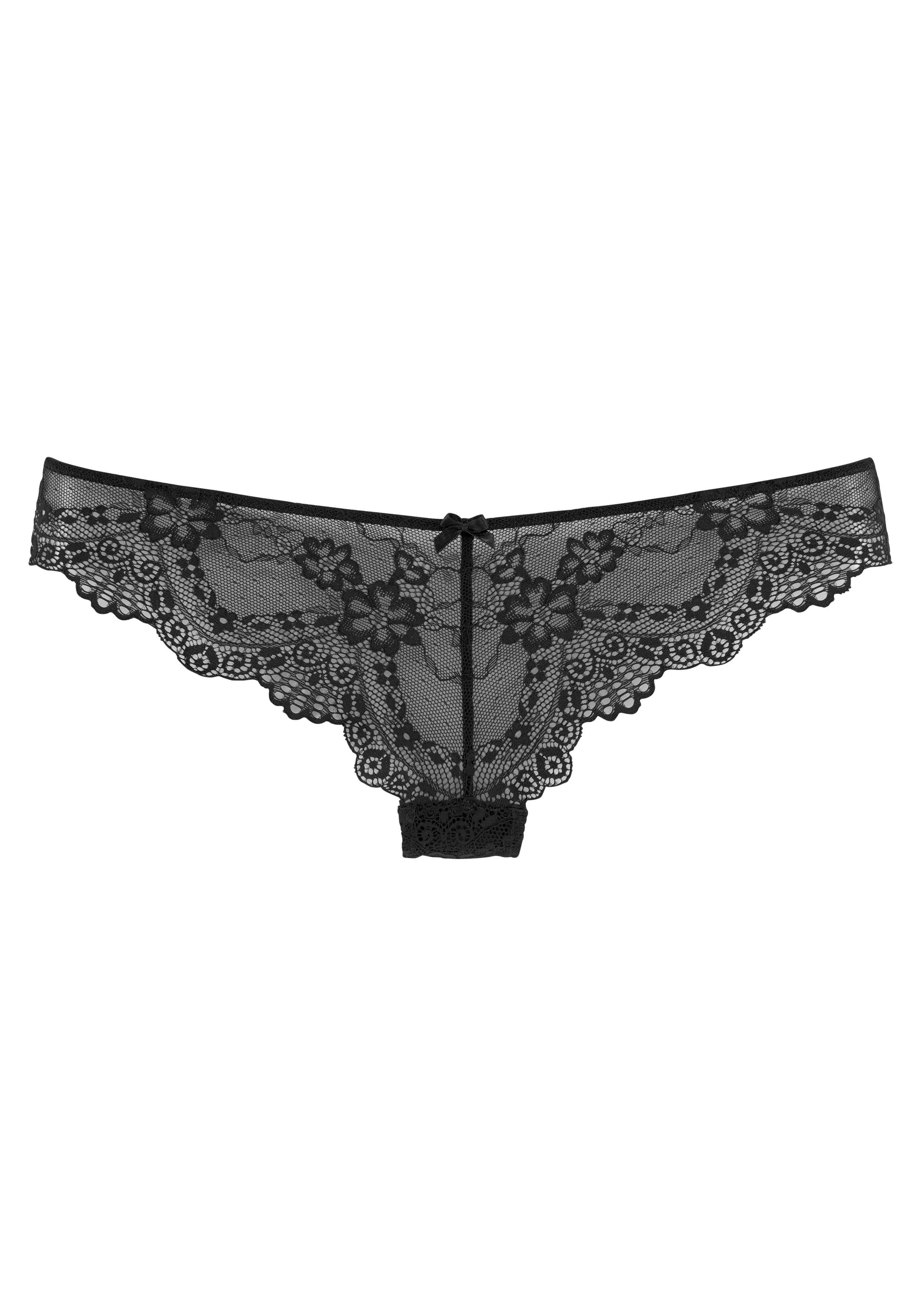Lascana String MELISSA rondom van stijlvol transparant kant