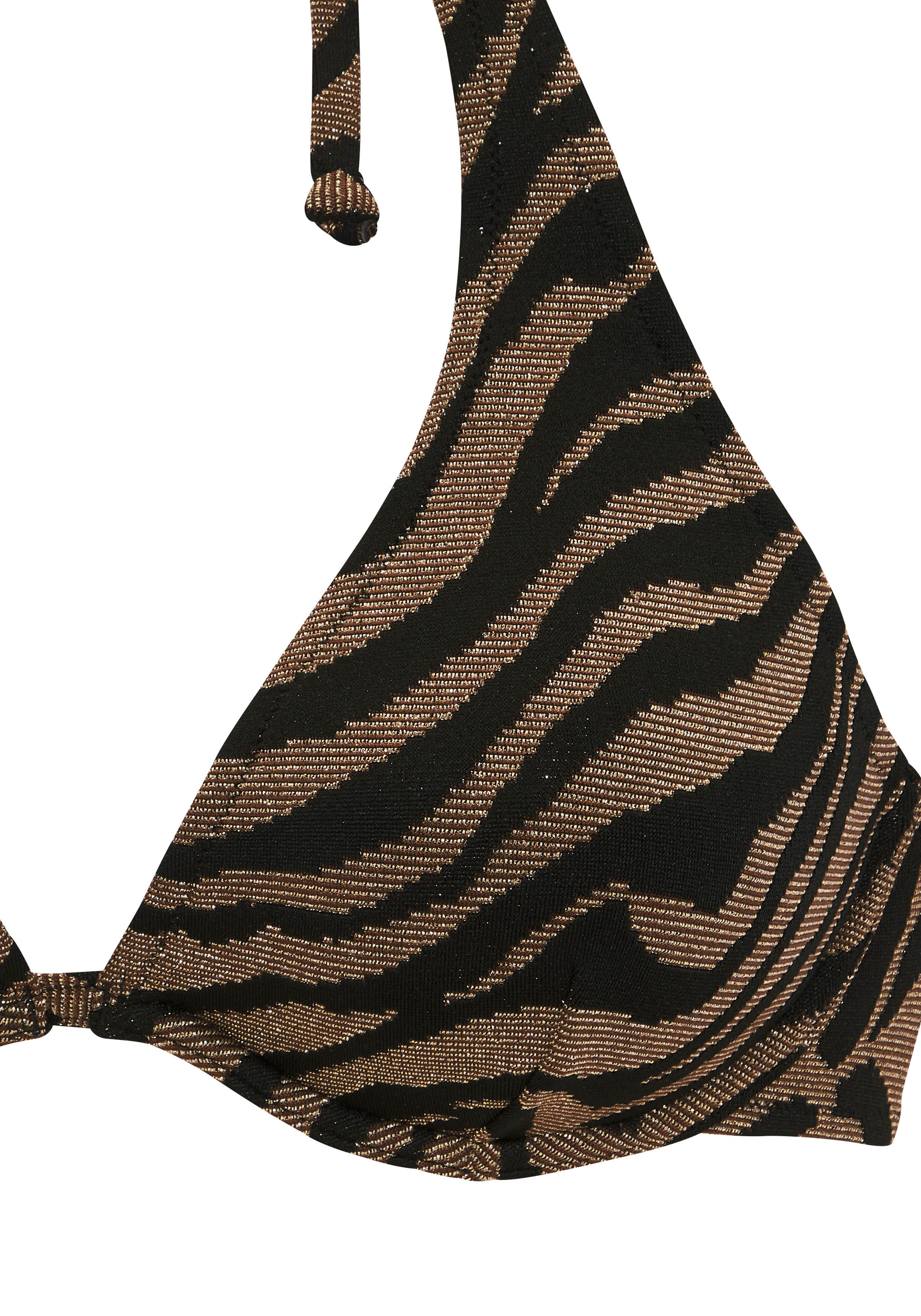 Bruno Banani Beugelbikini in tweekleurige animal-look