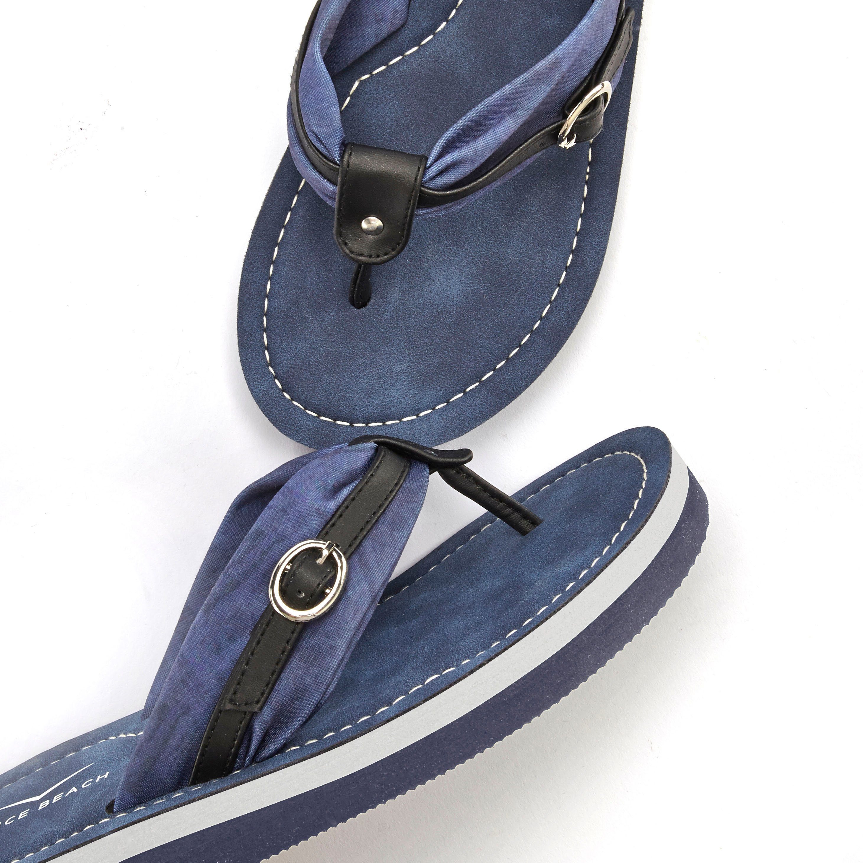 Venice Beach Badslippers Sandaal, pantoffel, badslipper, flip flop met modieuze print VEGAN