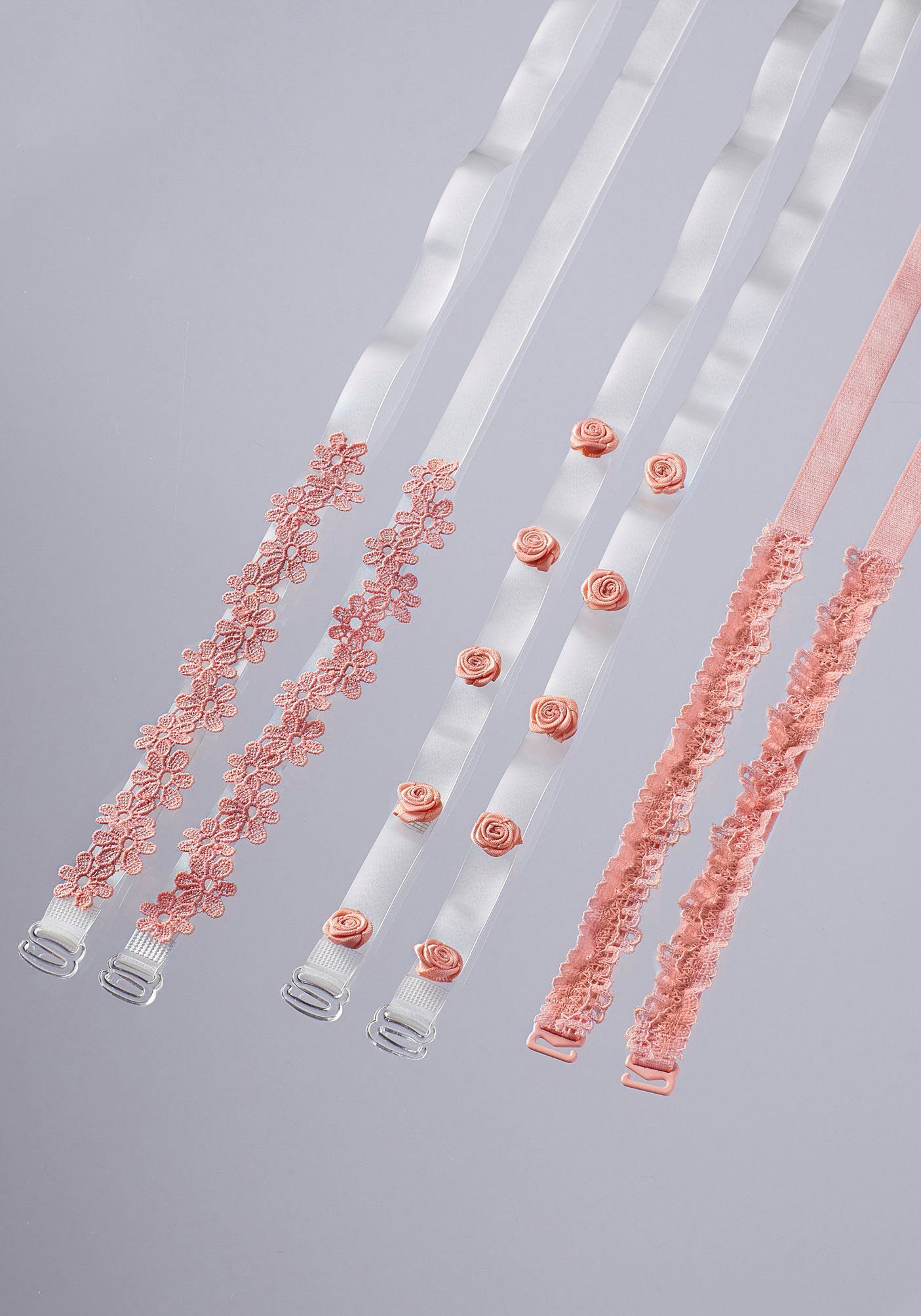 Vivance Push-up-bh met 3 extravagante bandjes om te verwisselen, sexy lingerie