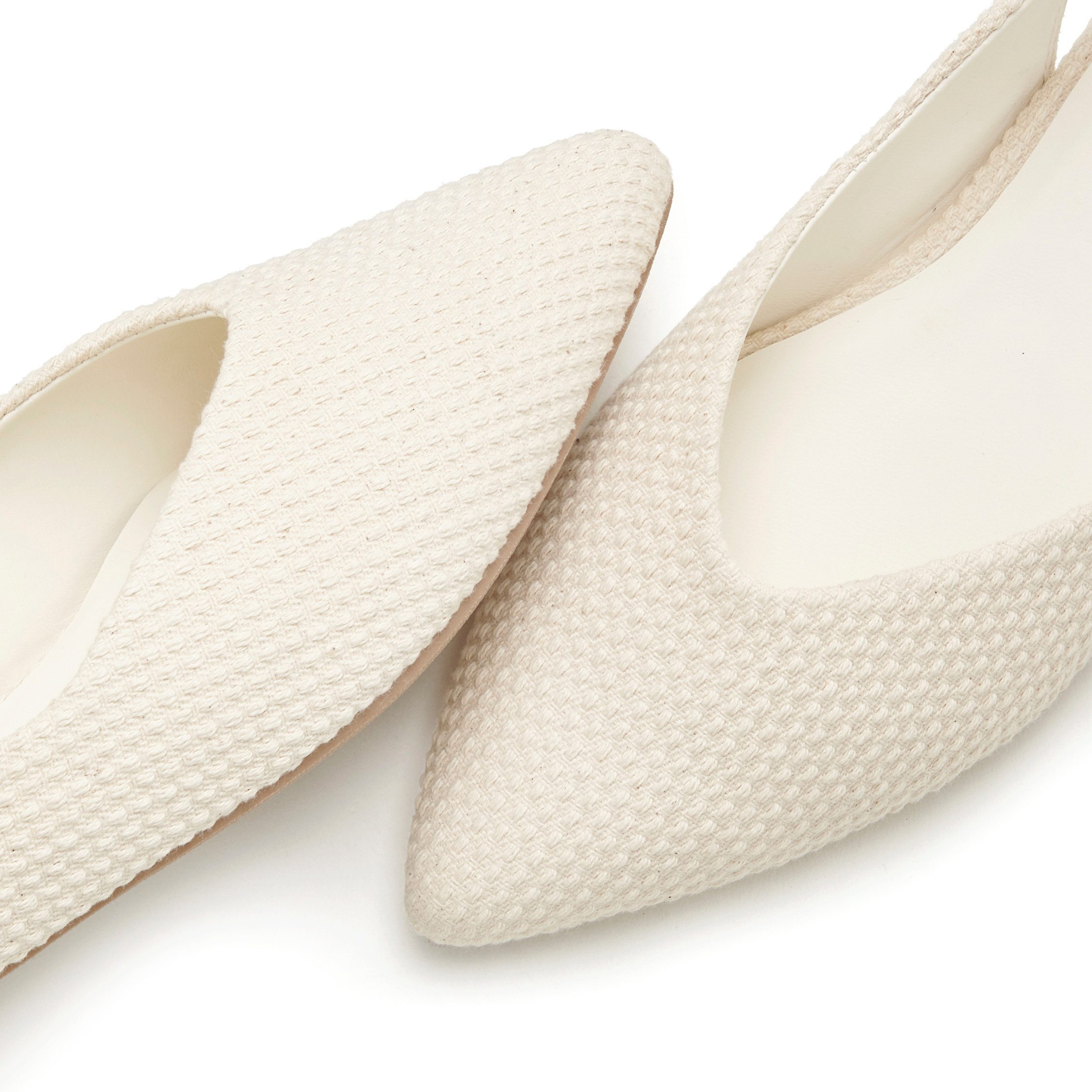 Lascana Ballerina's , sling-ballerina met elastische band van textiel vegan