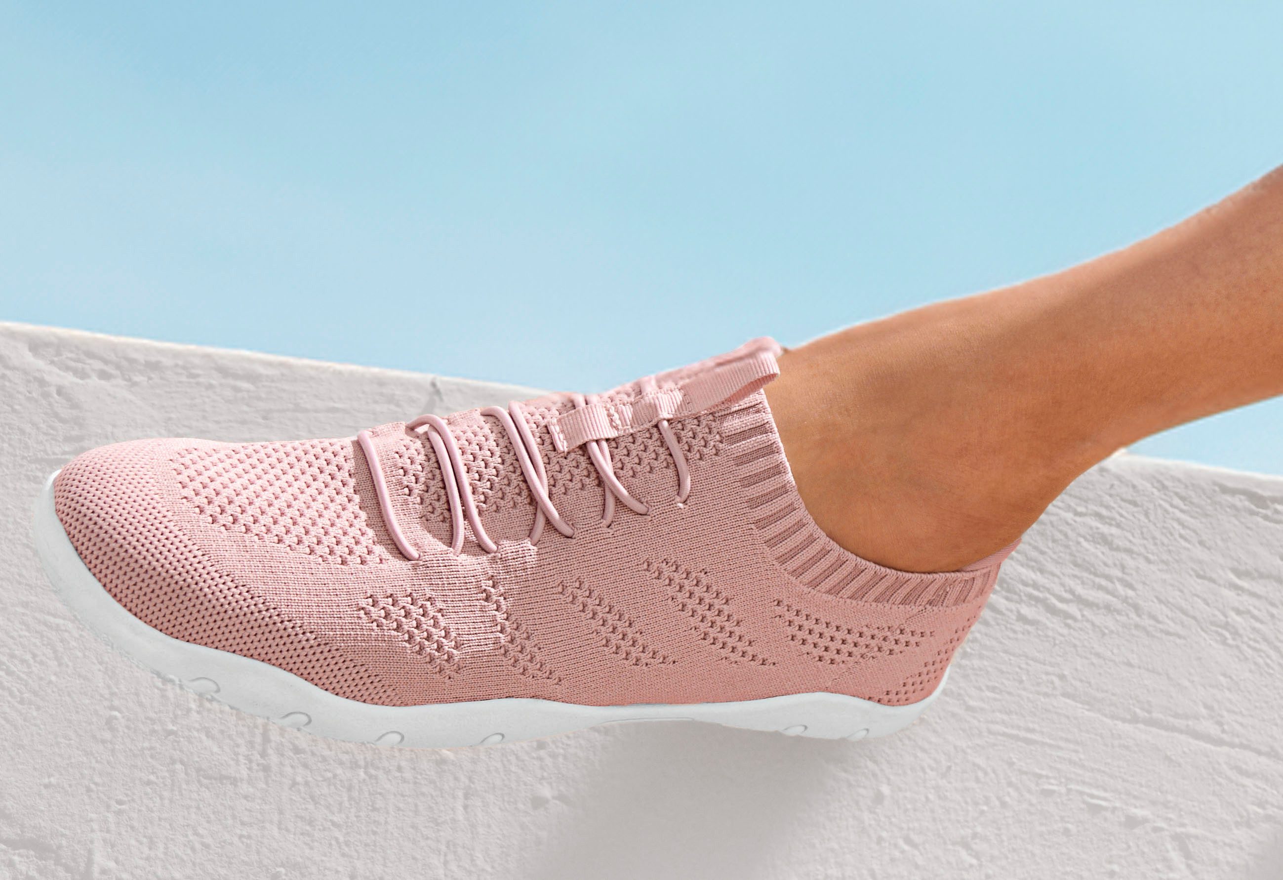 Vivance Sneakers met ultradunne en flexibele zool, vrijetijdsschoen, lage schoen vegan
