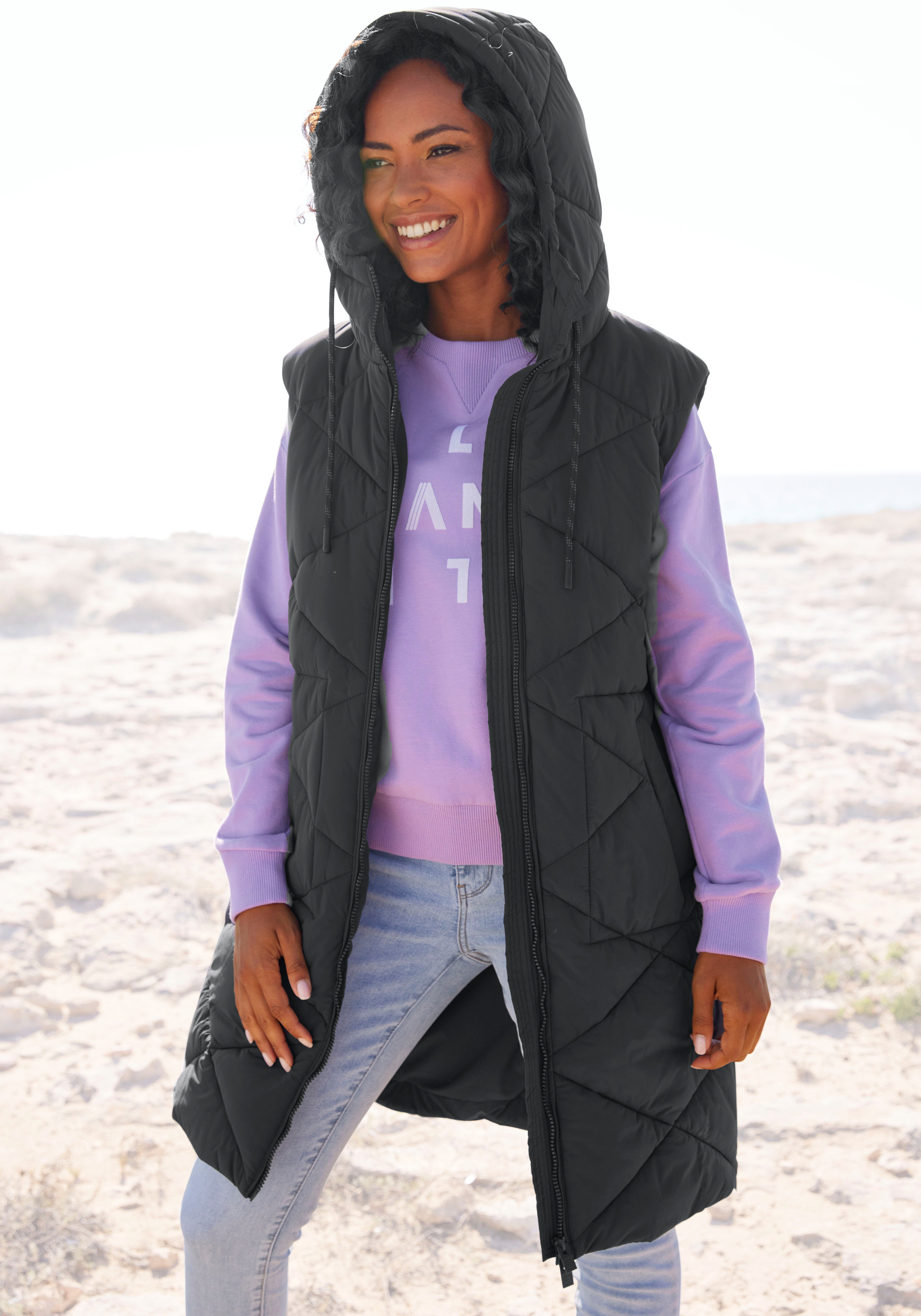 Elbsand Bodywarmer met een capuchon