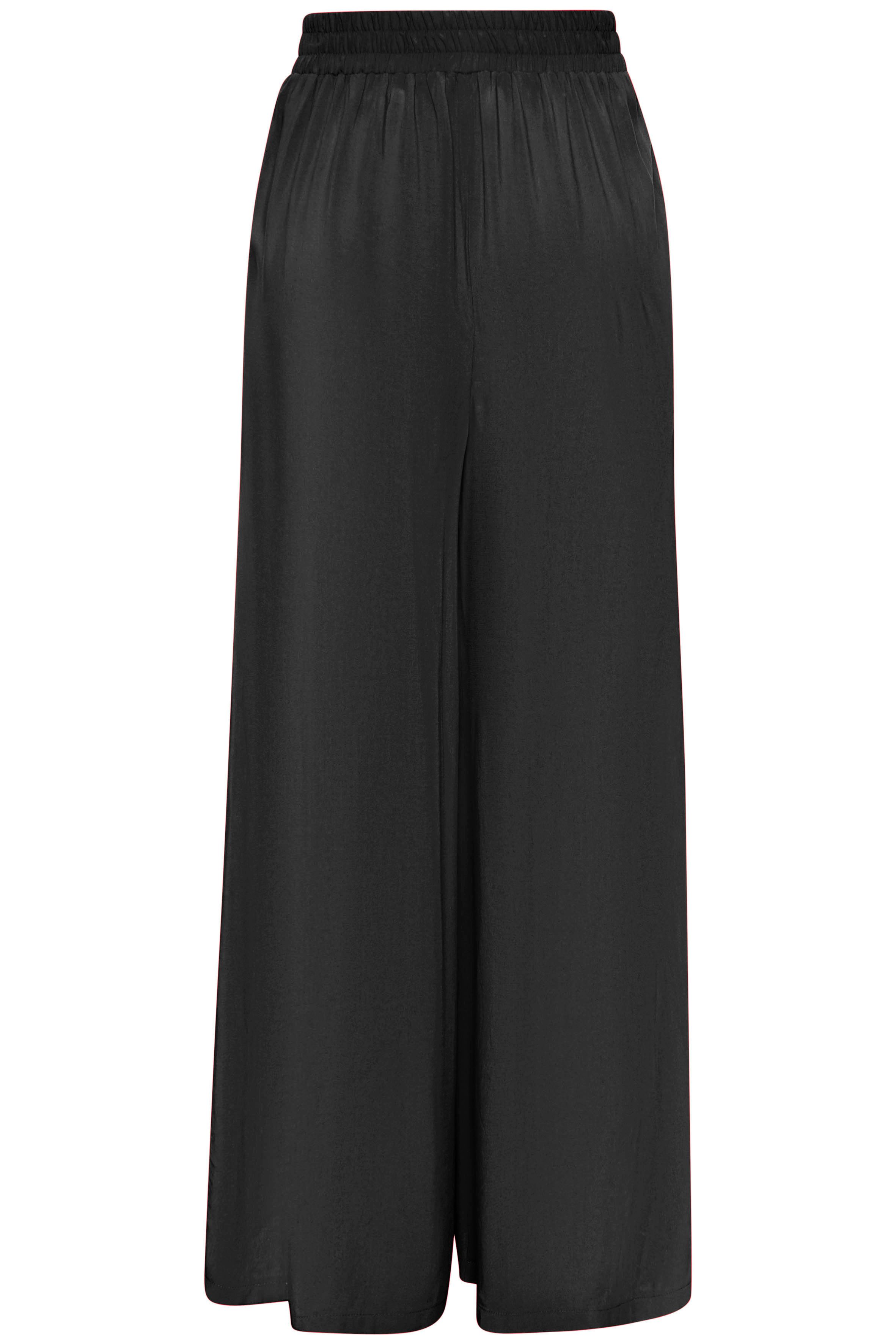 Buffalo Palazzobroek met zijnaadzakken, lichte zomerbroek, wide-leg
