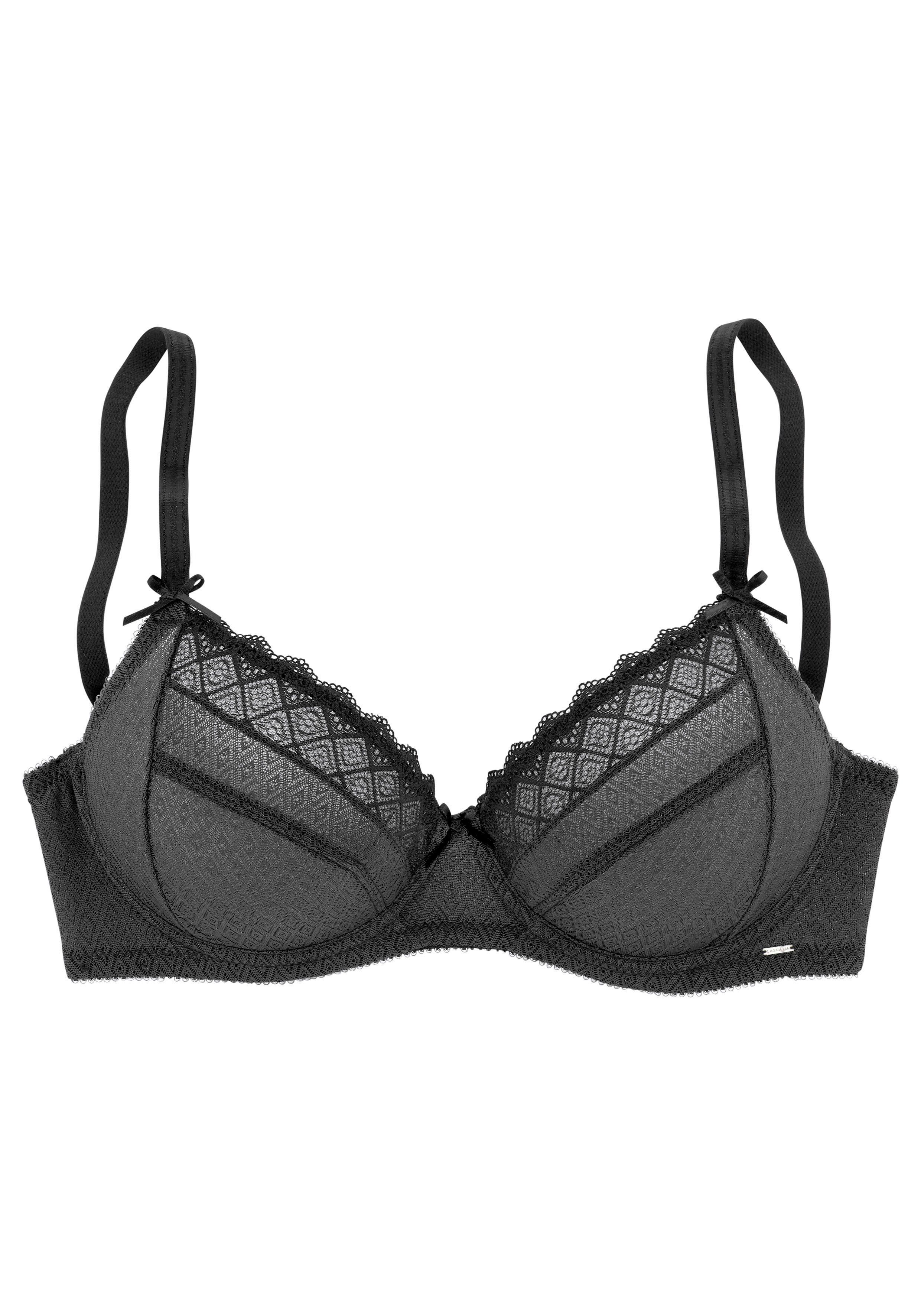 Lascana Beugel-bh met mooie grafische kant, dessous