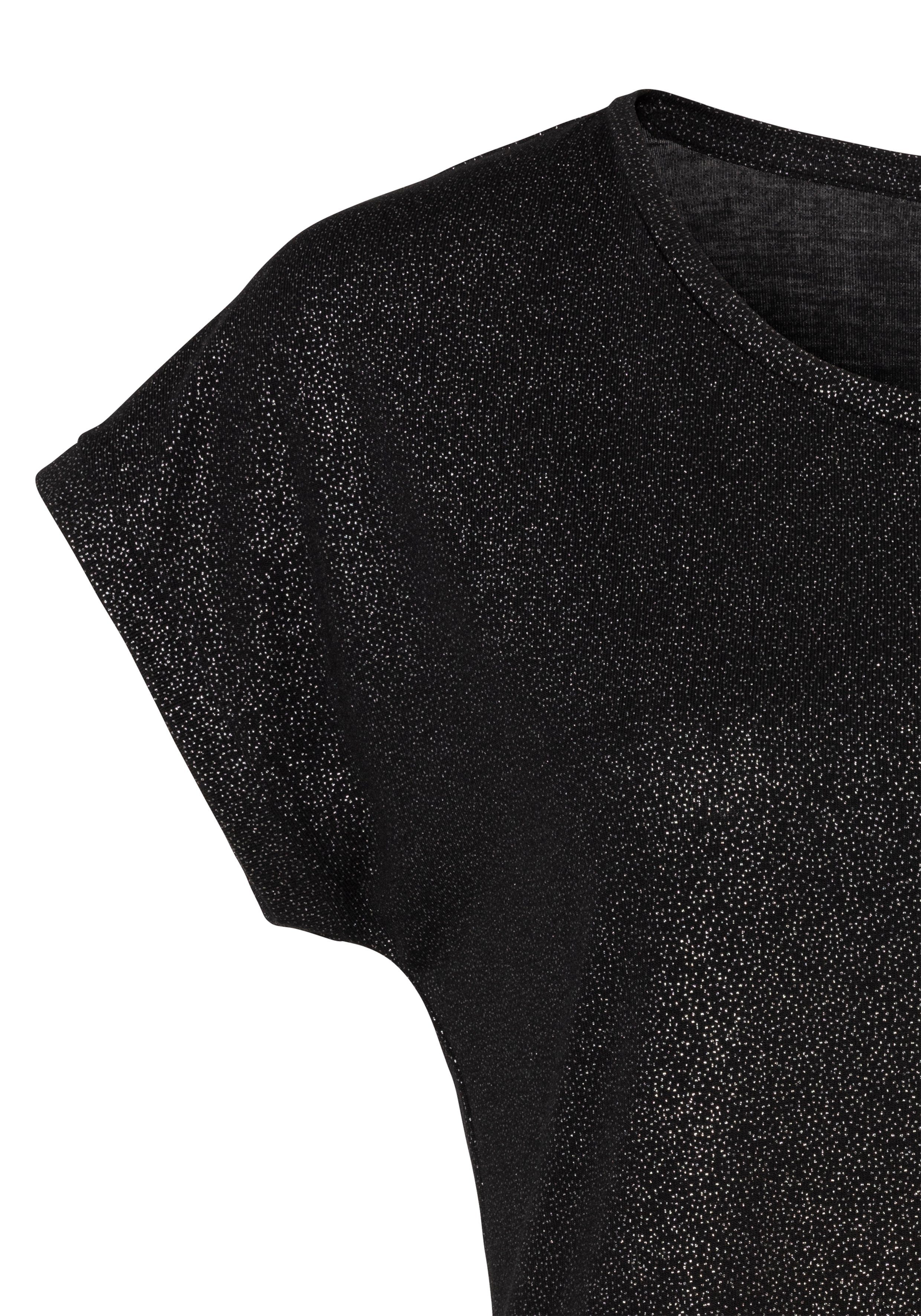 Vivance Shirt met ronde hals Met subtiele glanzend druk van zachte viscosekwaliteit