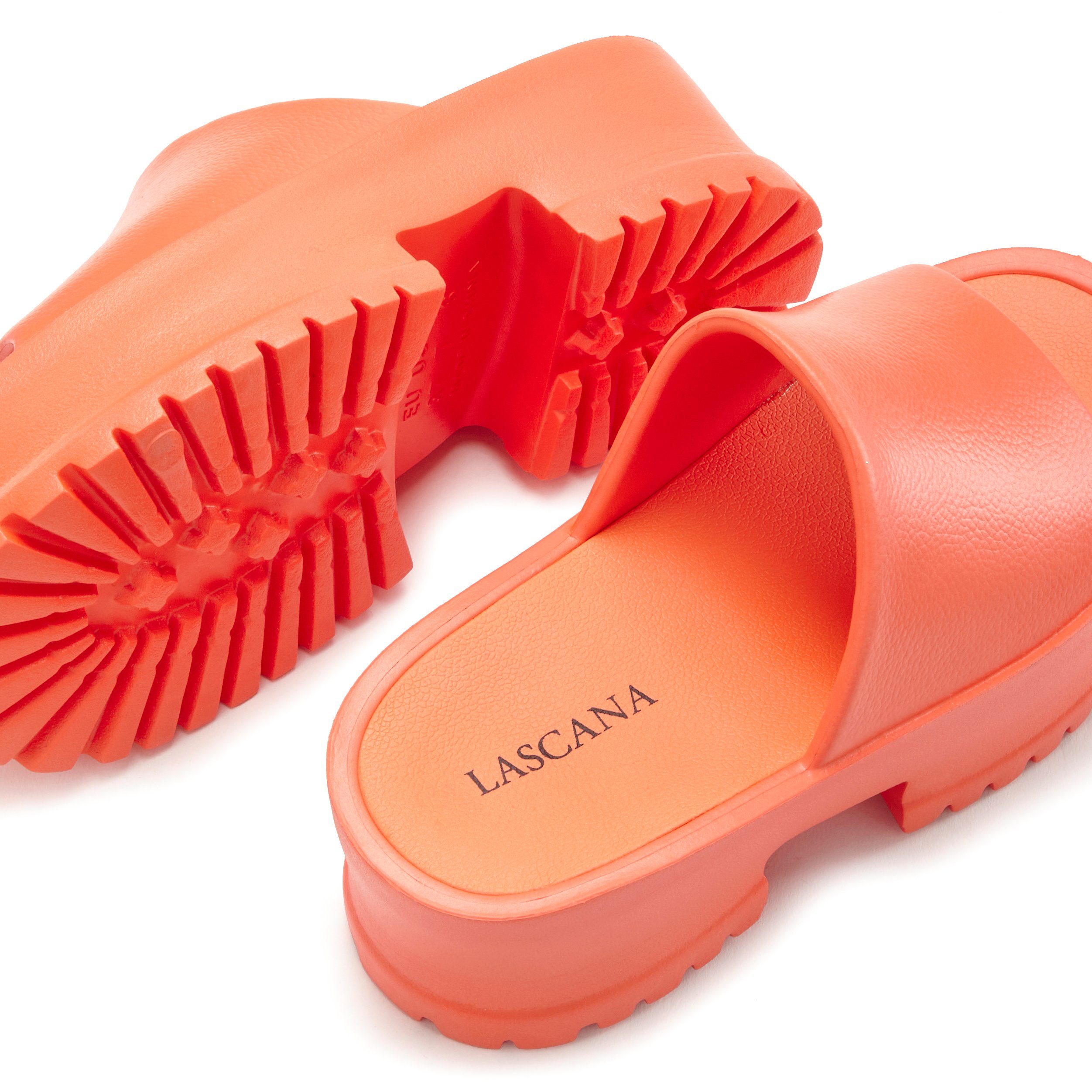 Lascana Slippers Mule, sandaal, open schoen met plateausool